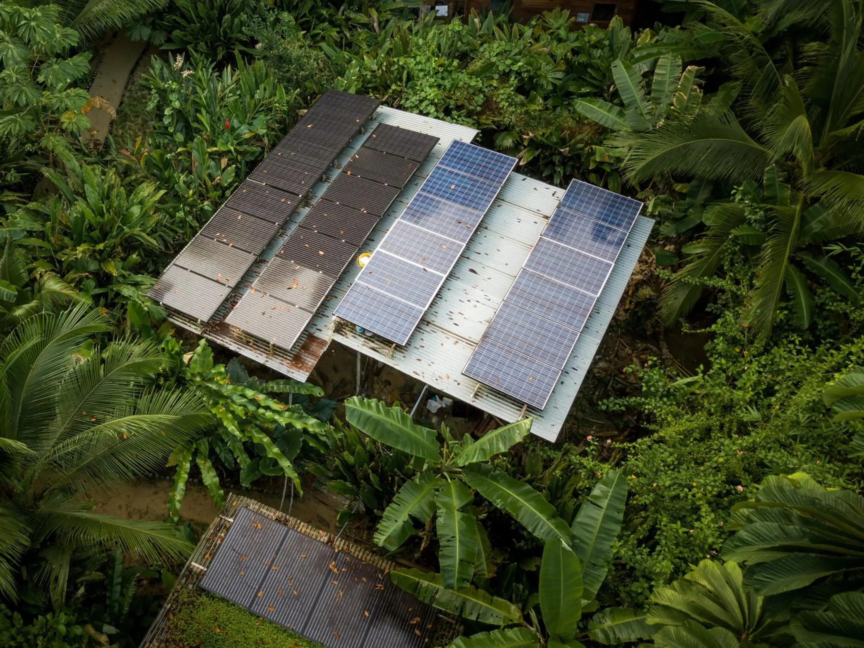 Bird's eye view, Bird's-eye View in Palmar Beach Lodge