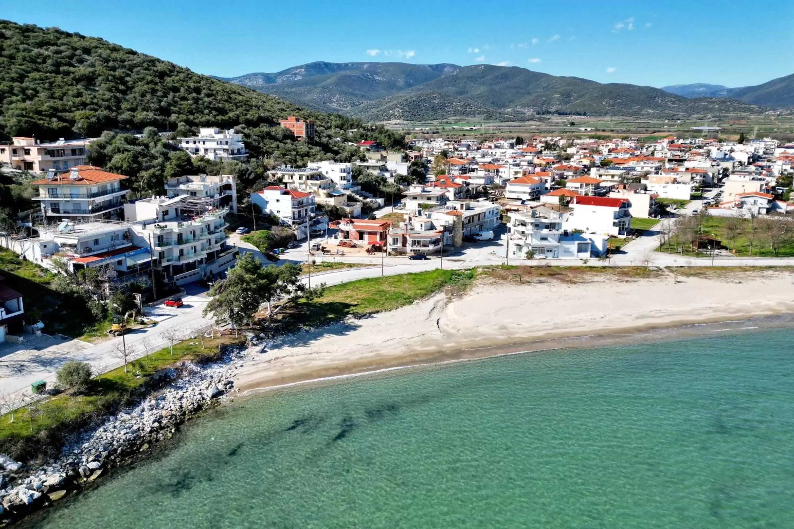 Bird's-eye View in Kavala Resort & Spa