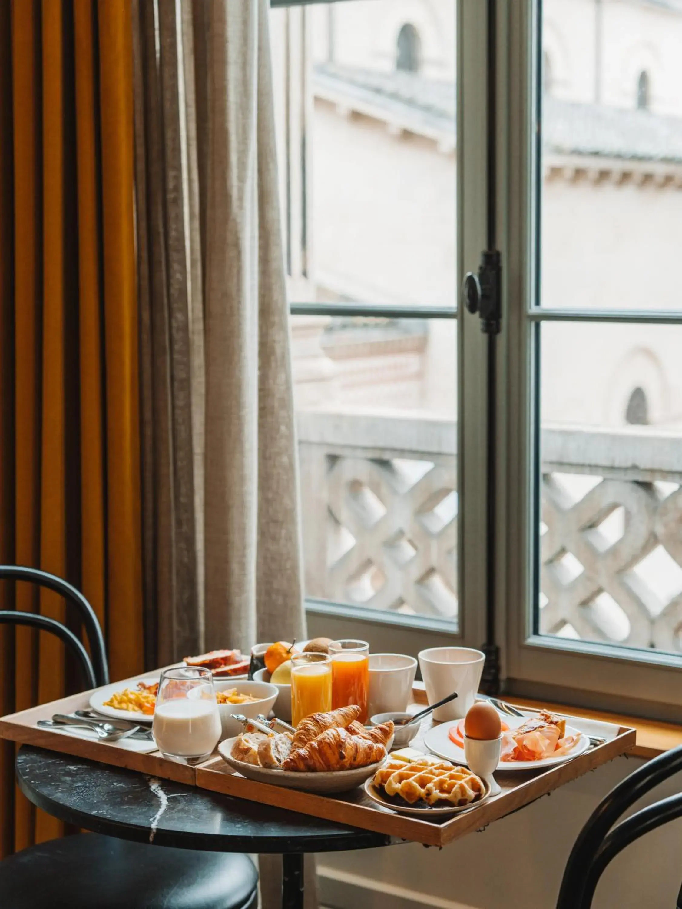 Breakfast in Hôtel de l'Abbaye Lyon - Boutique Hôtel