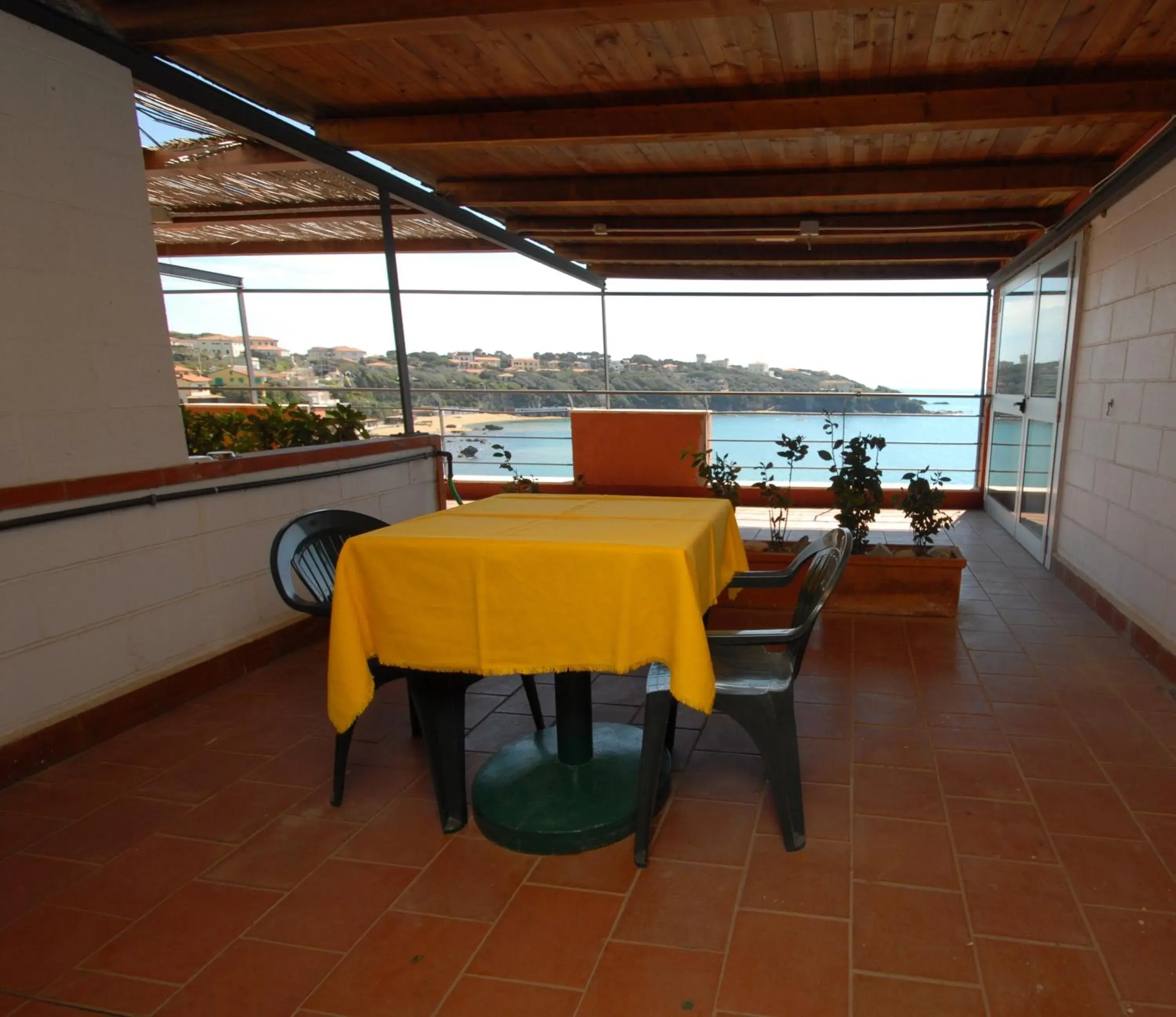 Balcony/Terrace, Restaurant/Places to Eat in Hotel Baia Del Sorriso