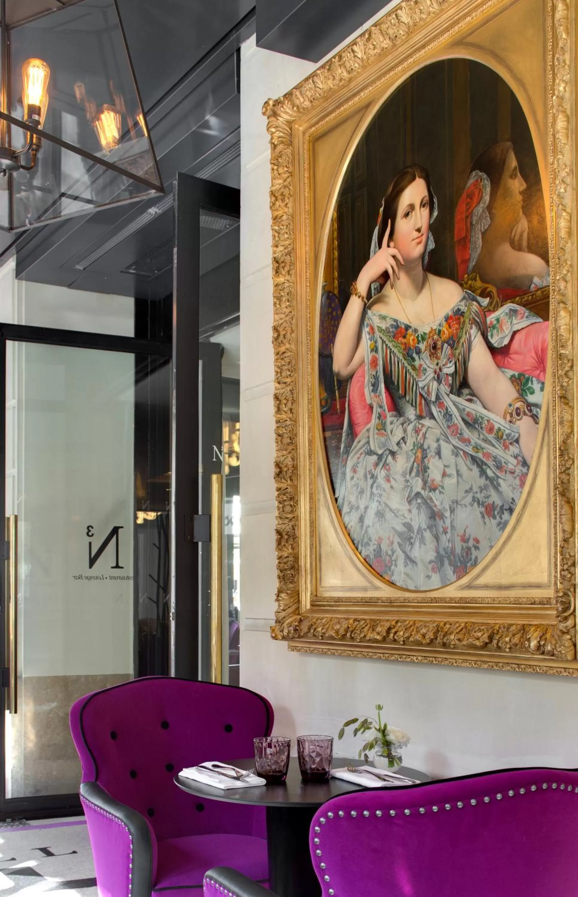 Patio in La Villa Haussmann