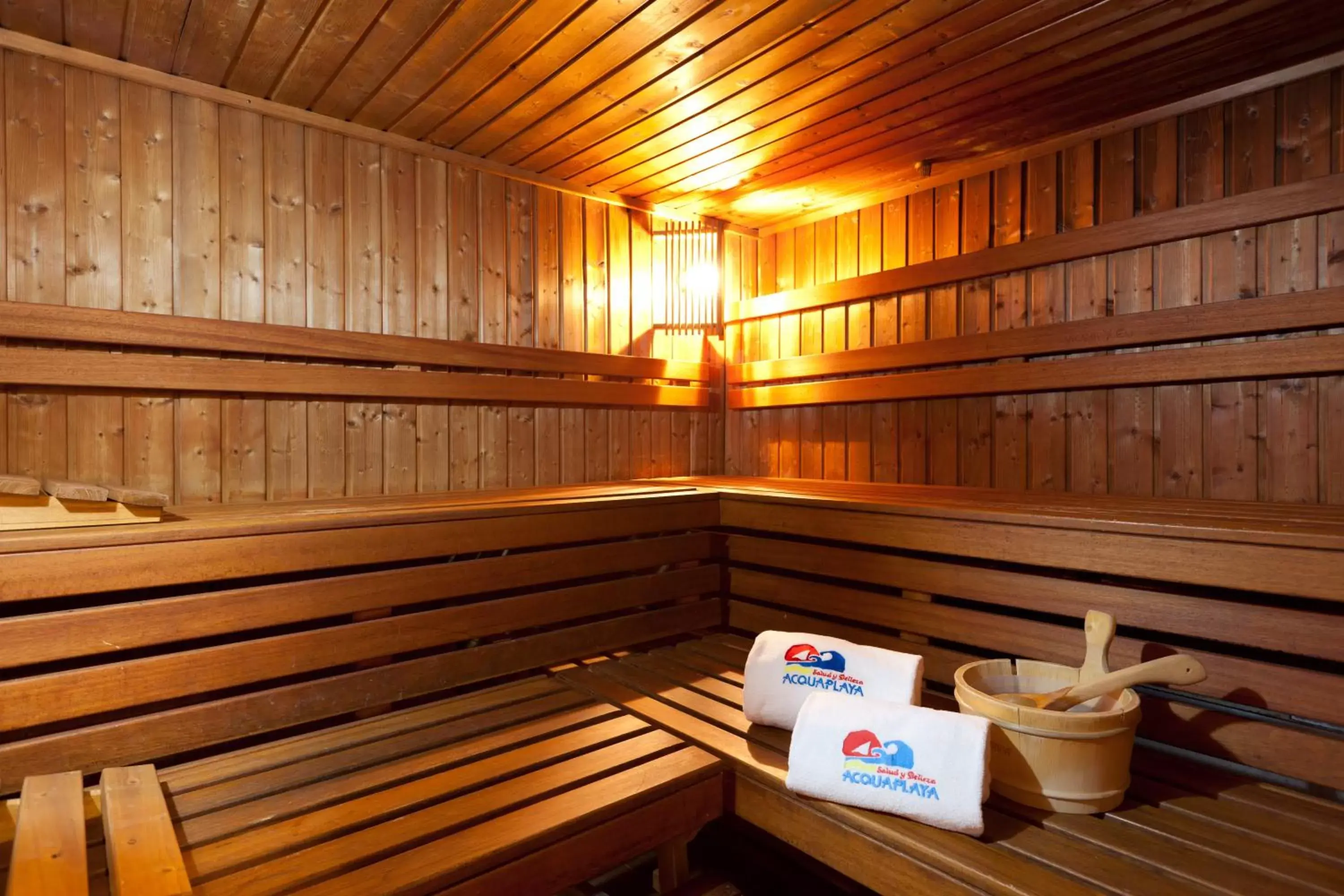 Sauna in Senator Cádiz Spa Hotel