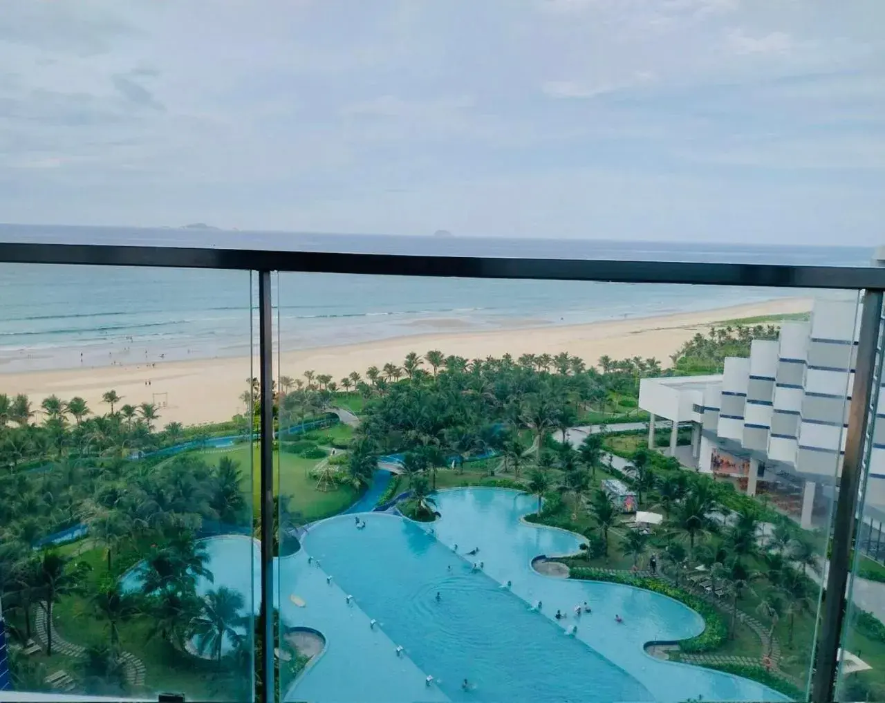 Pool View in blue Cam Ranh Nha Trang resort