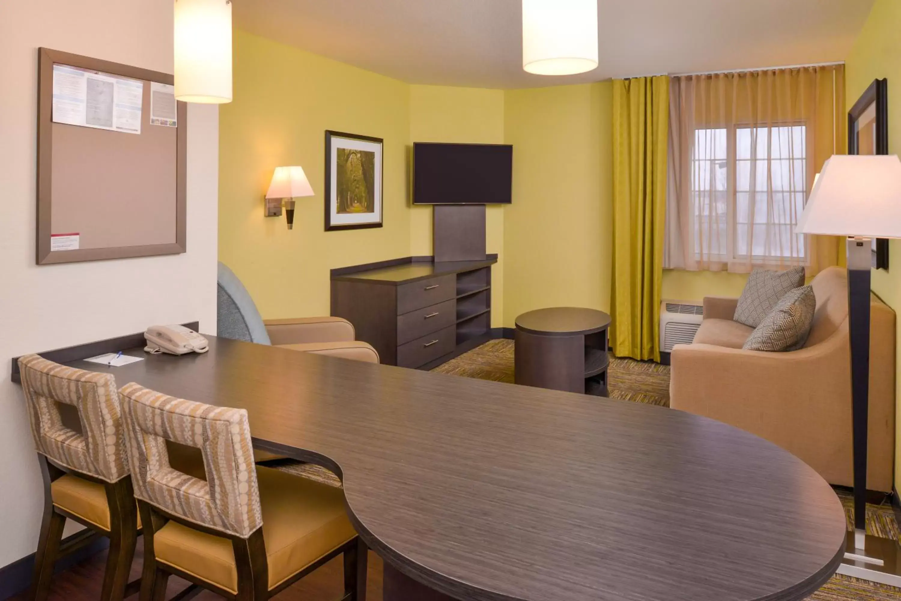 TV and multimedia, Seating Area in Candlewood Suites - Plano North, an IHG Hotel