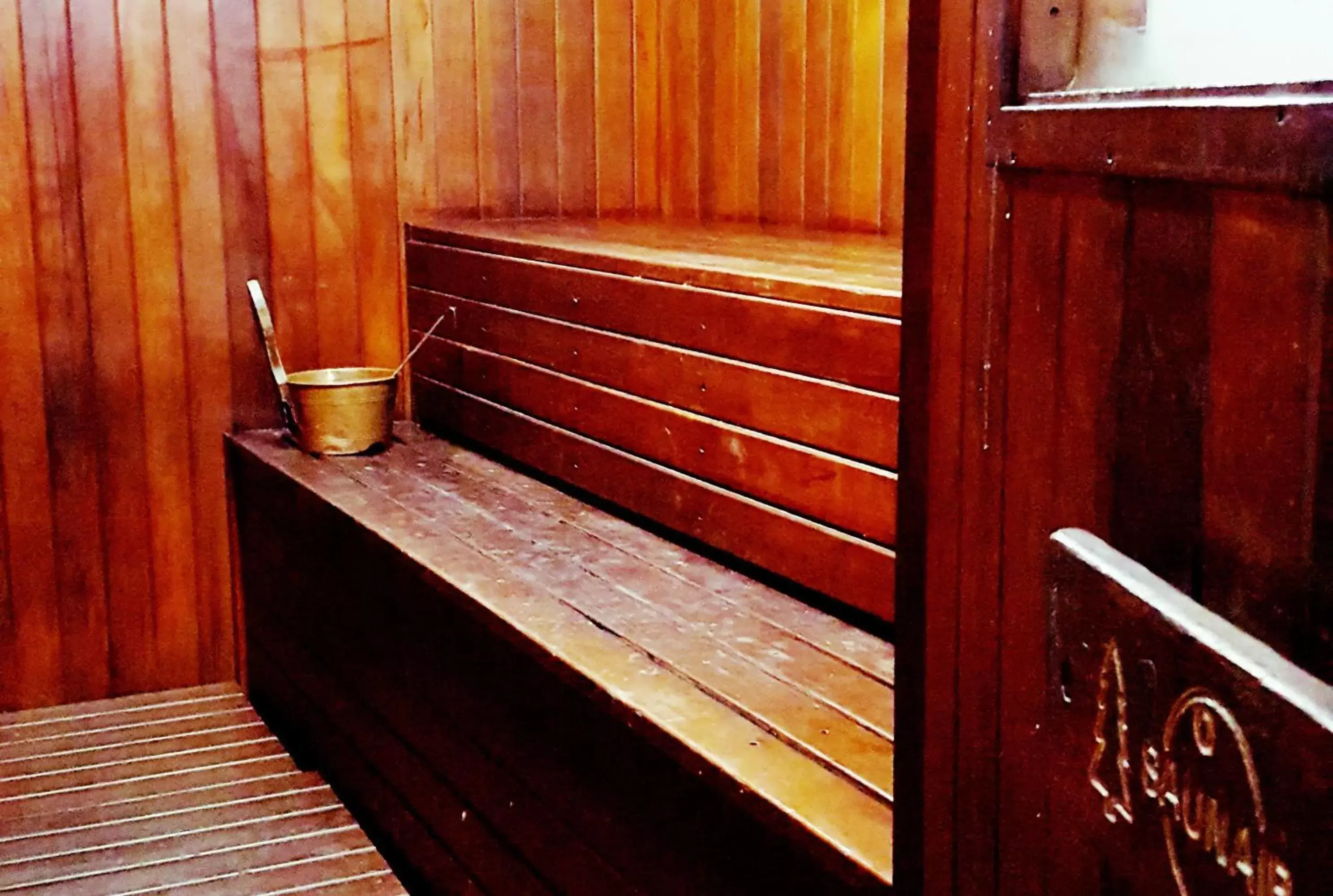 Sauna in BreakFree Capital Tower Apartments