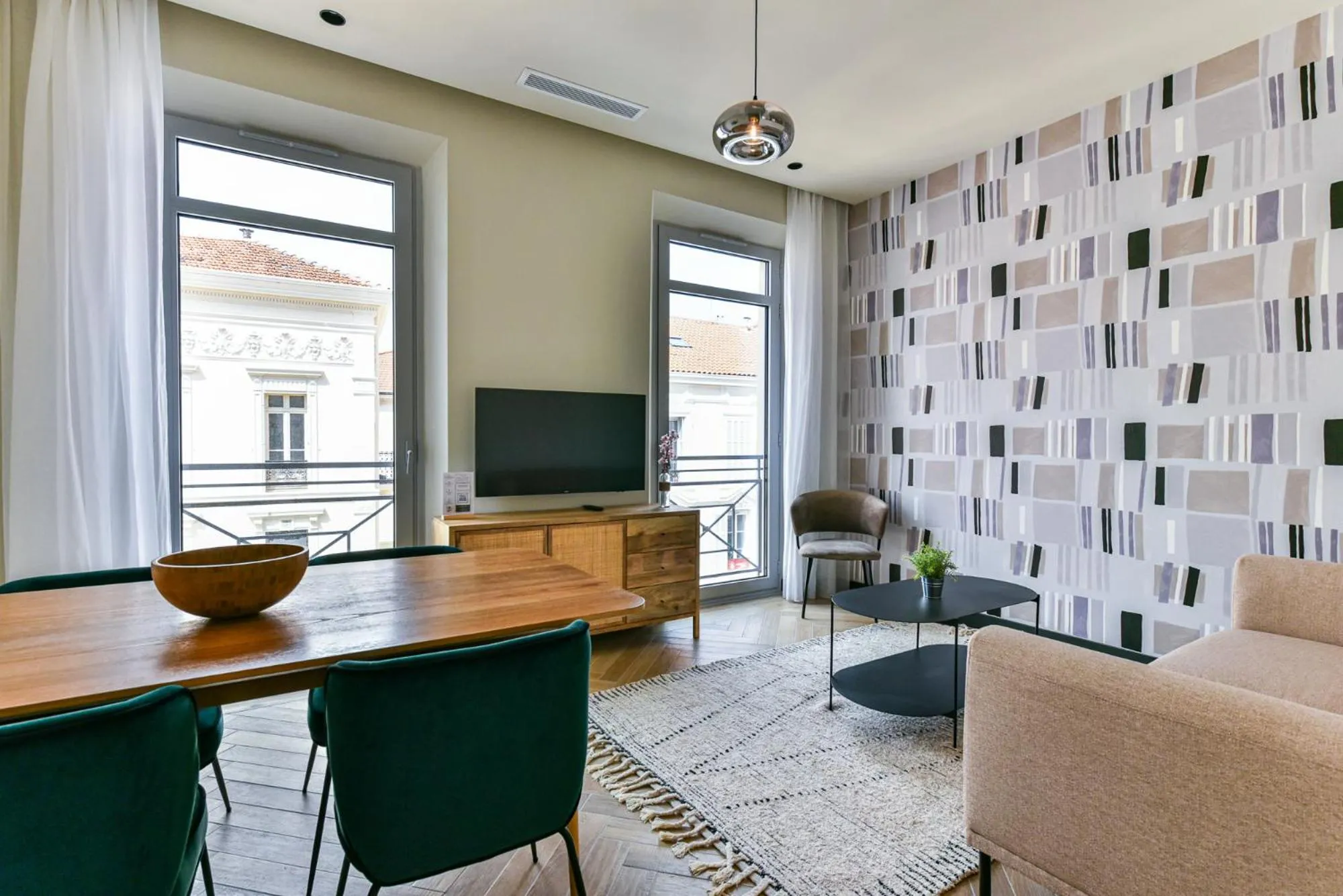 Living room in Florella Croisette Apartment