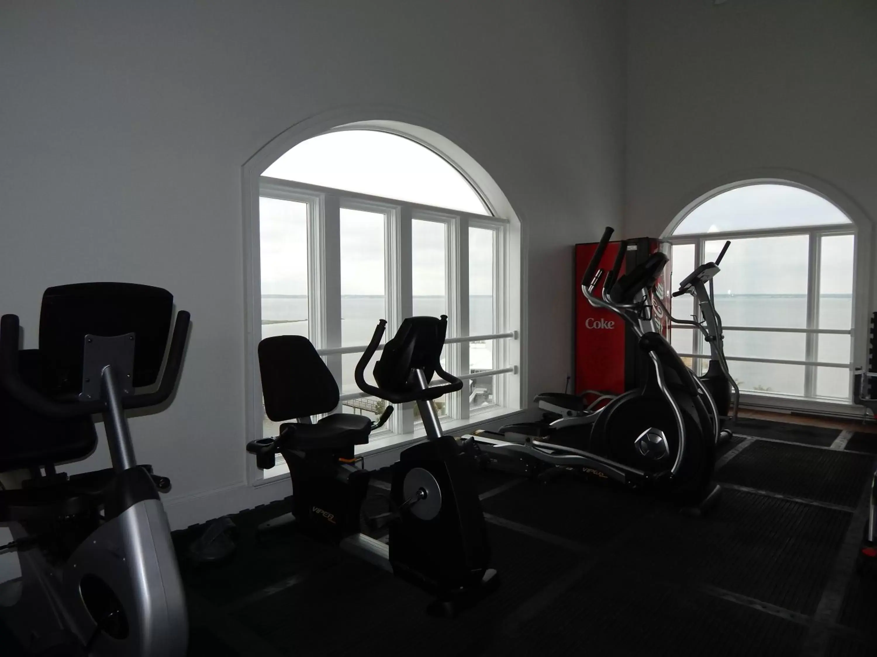 View (from property/room), Fitness Center/Facilities in Coconut Malorie Resort Ocean City a Ramada by Wyndham