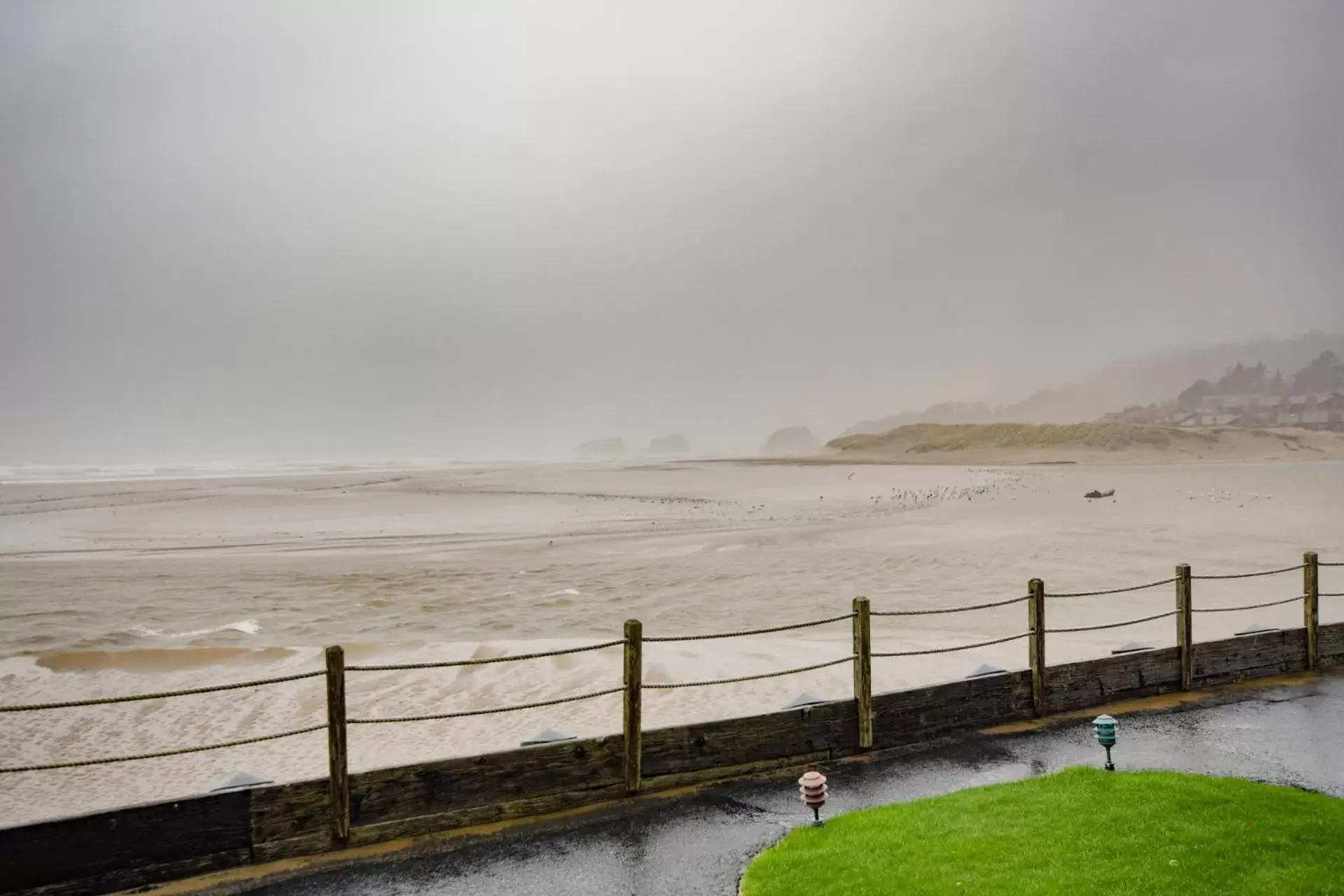 Sea view in The Waves