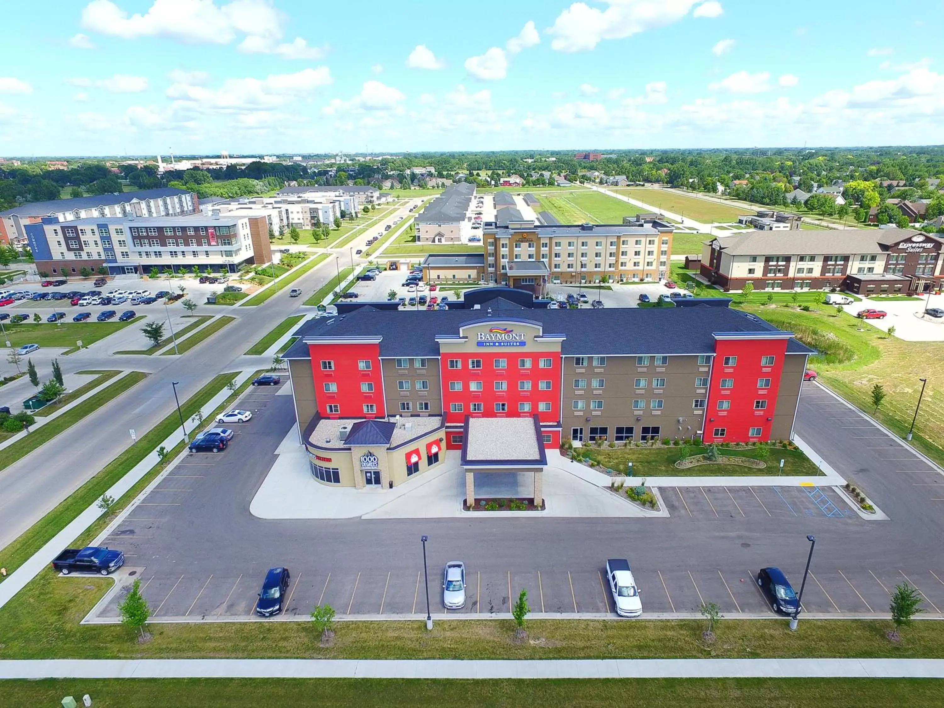 Bird's eye view, Bird's-eye View in Baymont by Wyndham Grand Forks