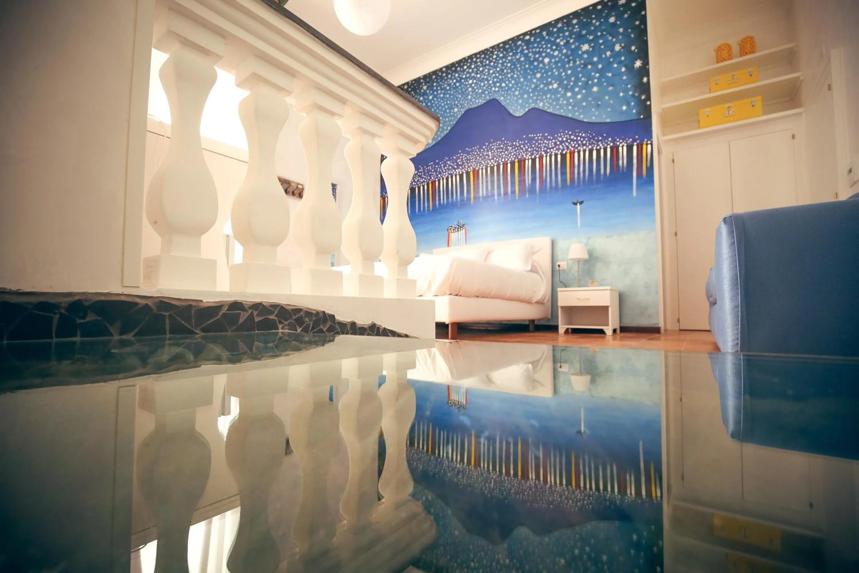 Photo of the whole room in NapoliMia Boutique Hotel