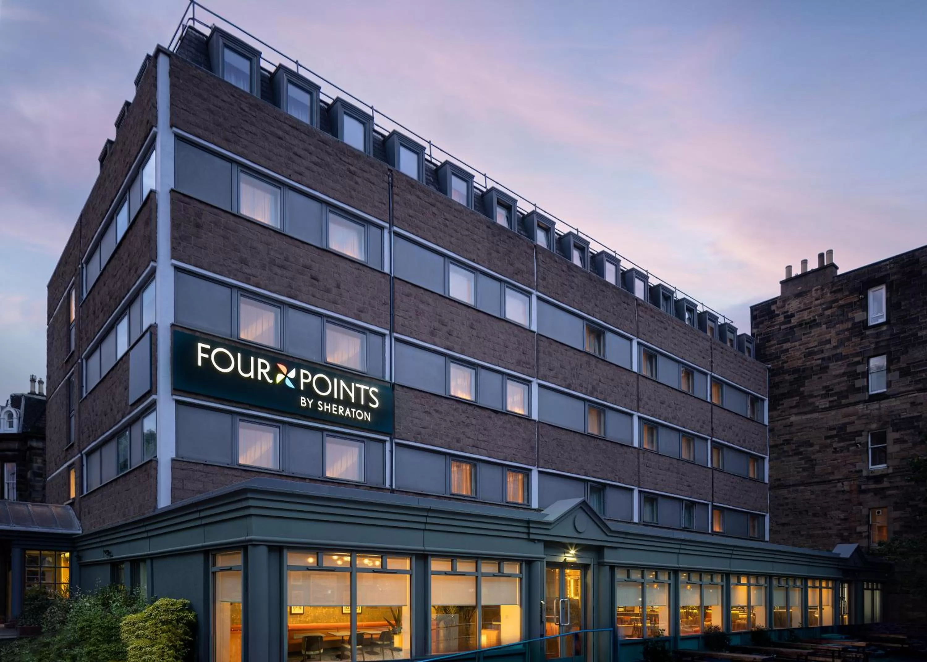 Property building in Four Points by Sheraton Edinburgh