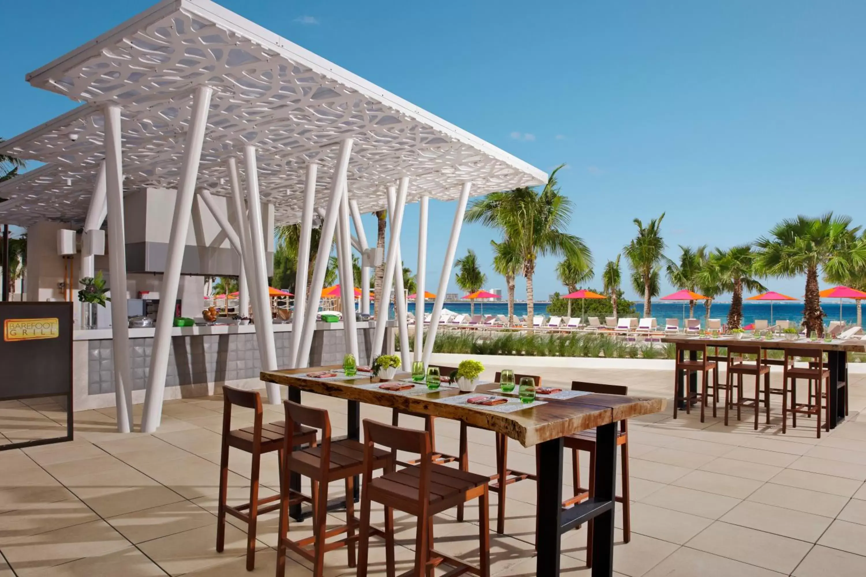 Patio, Restaurant/Places to Eat in Breathless Cancun Soul Resort & Spa - Adults Only - All Inclusive