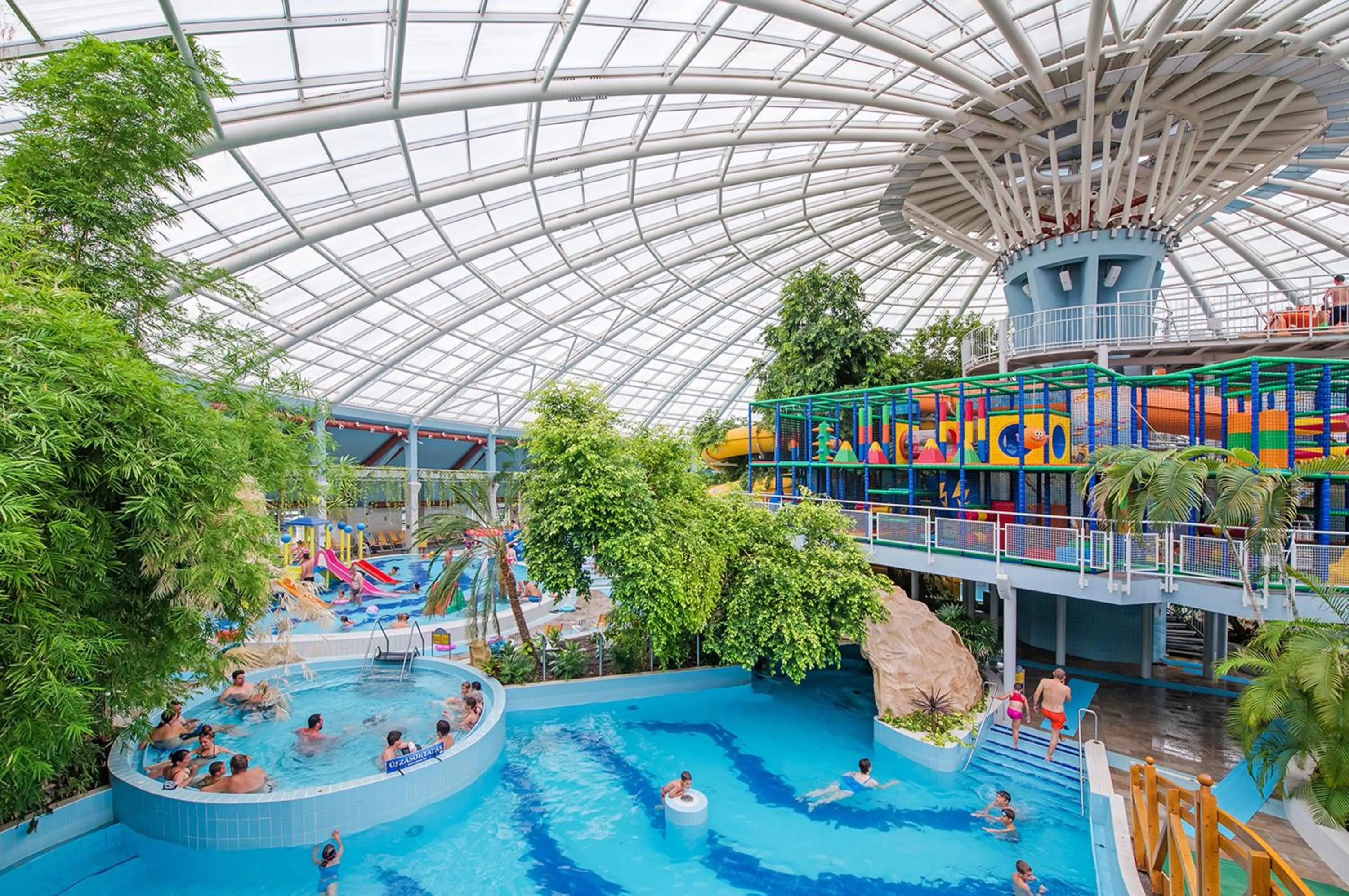 Aqua park in Aquaticum Debrecen Termal & Wellness Hotel