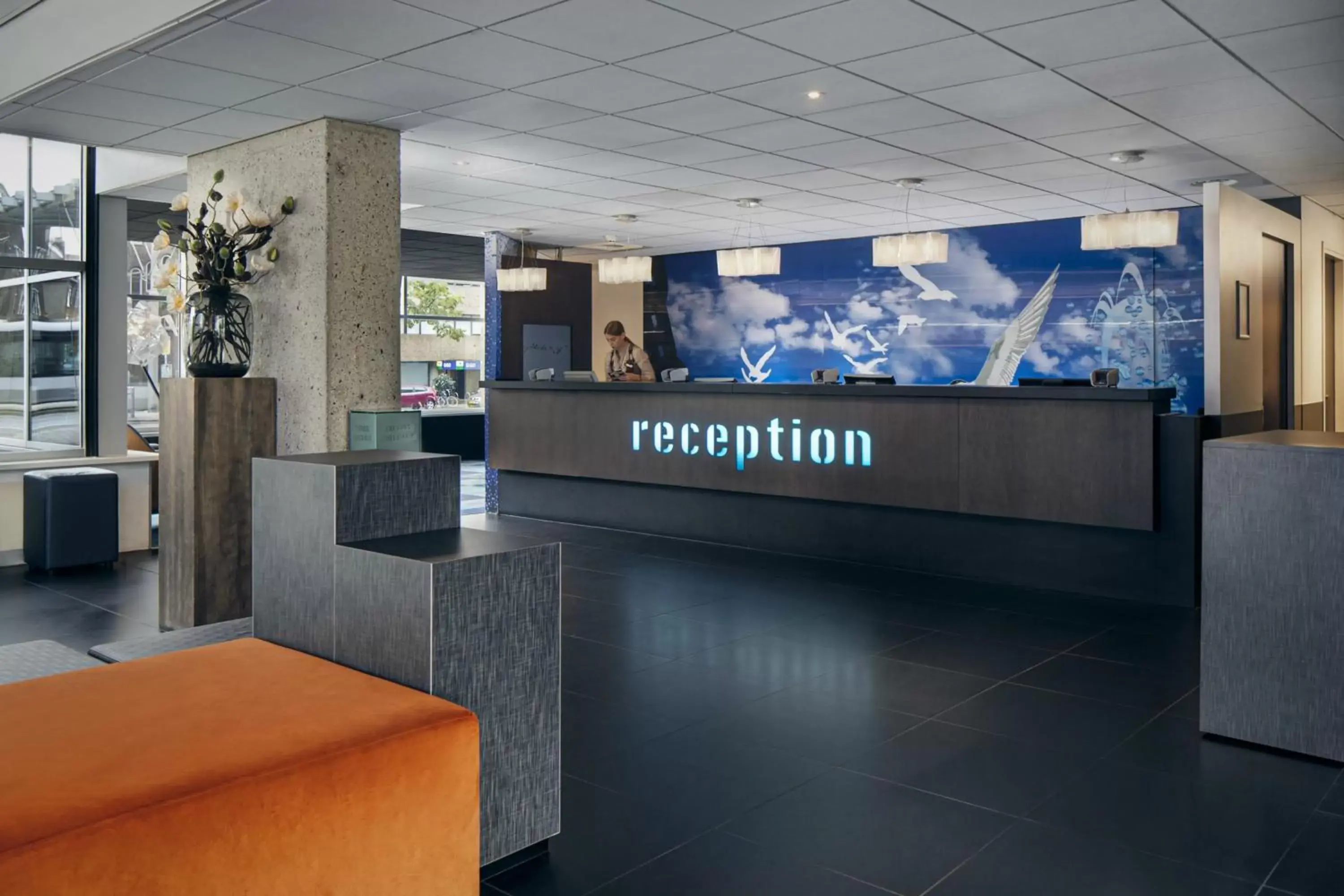 Lobby or reception, Lobby/Reception in Inntel Hotels Rotterdam Centre