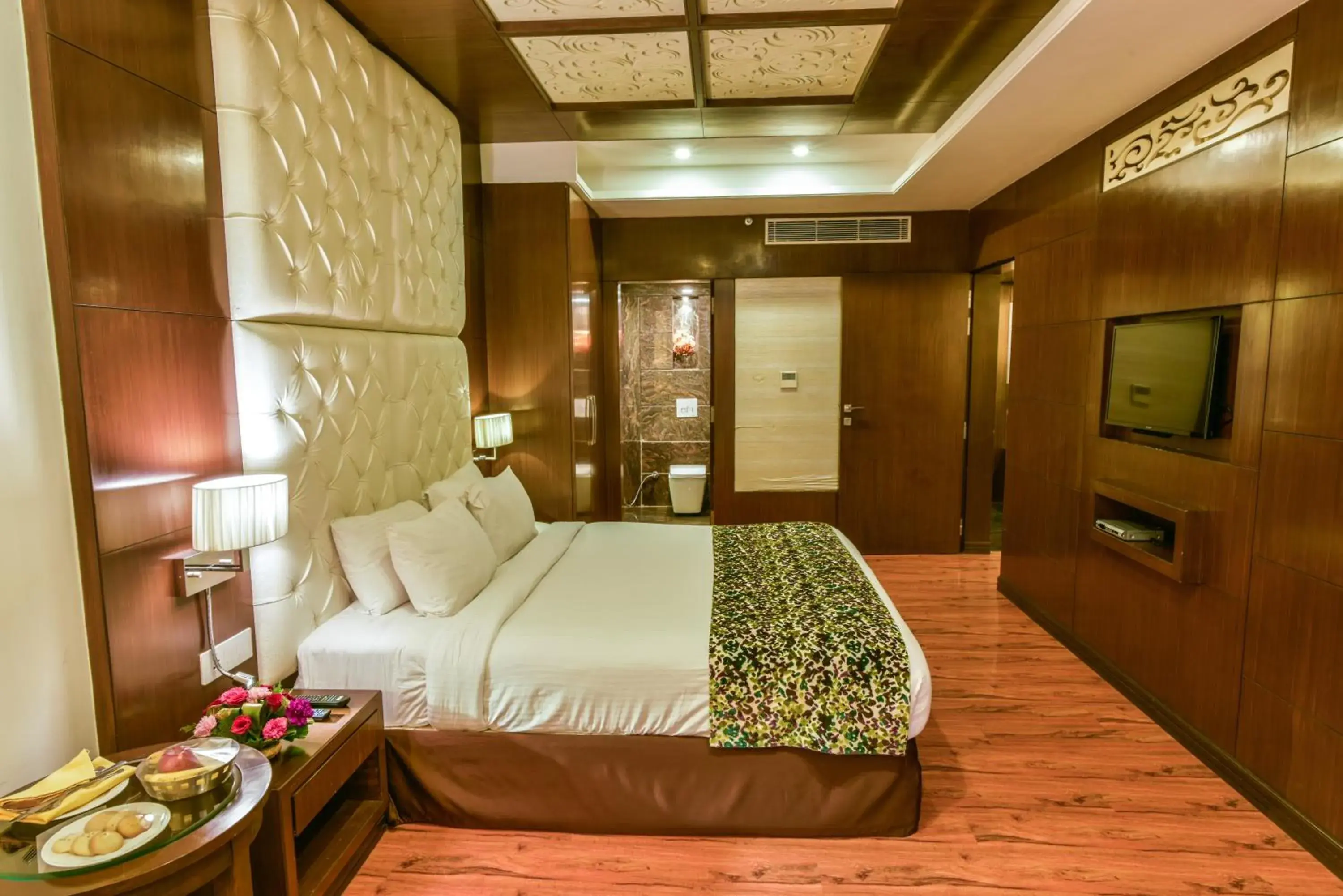 Bed in Renest Jaipur