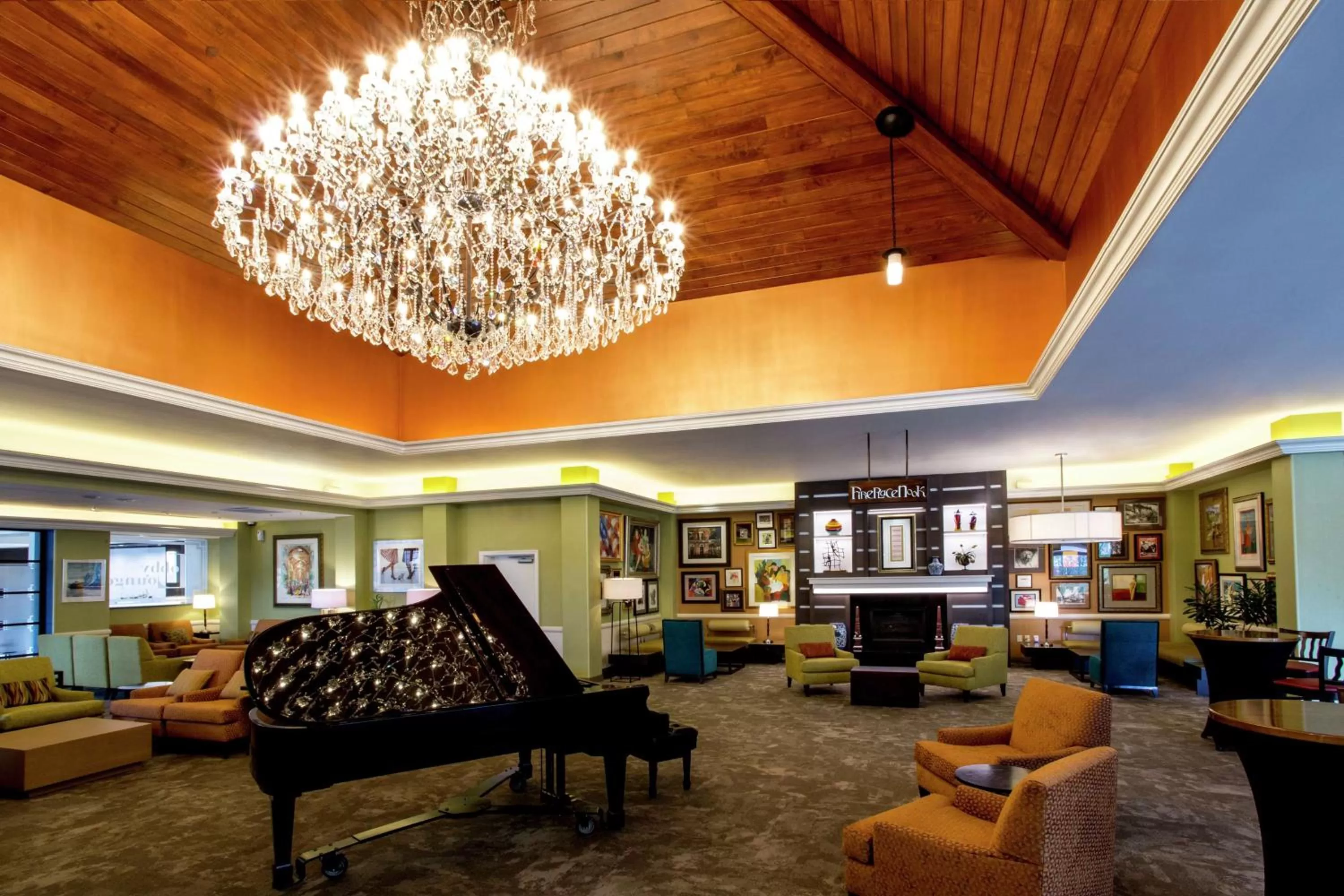 Lobby or reception in Hilton Garden Inn New York/Staten Island