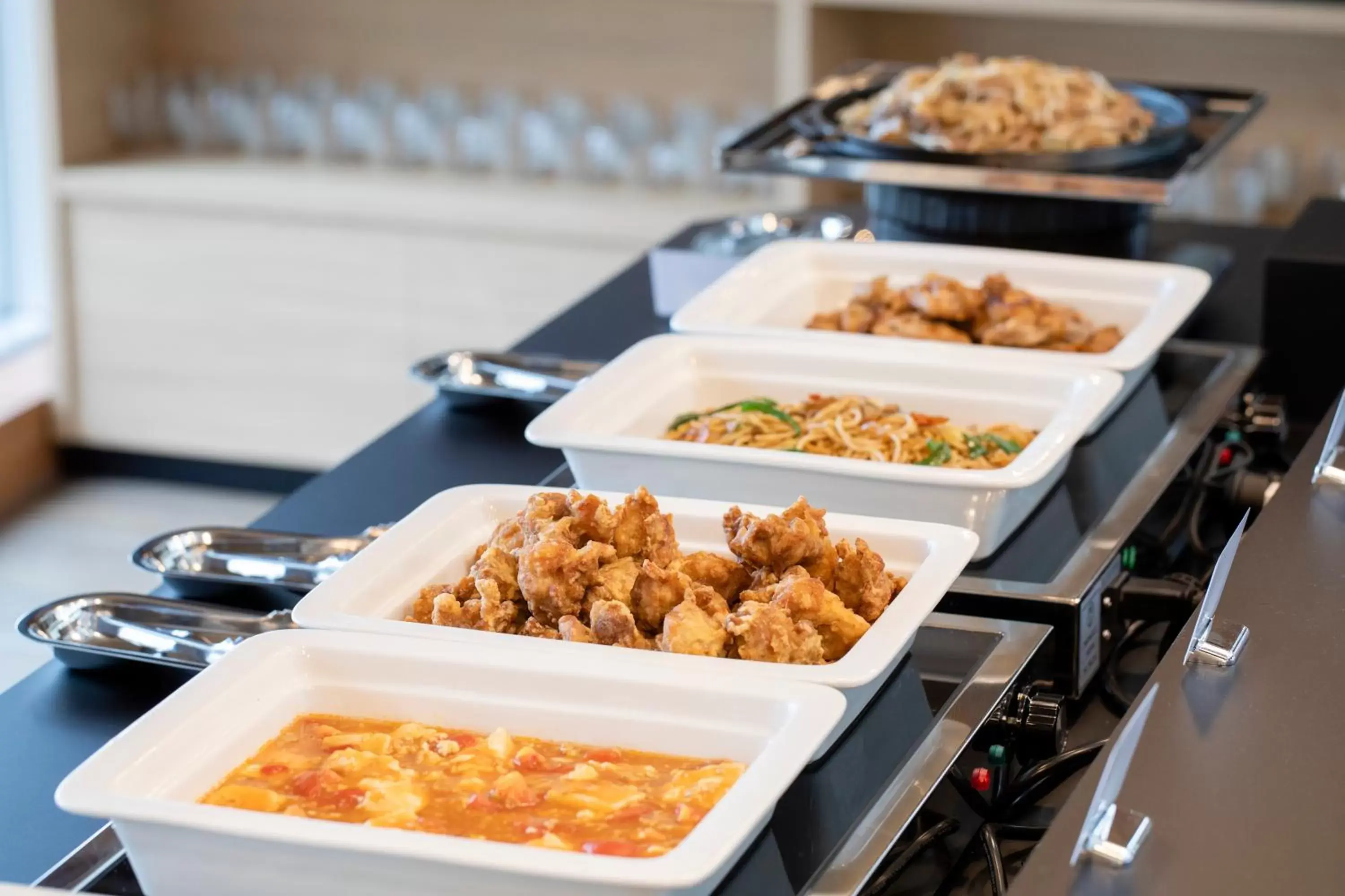 Buffet breakfast in Hotel Wing International Asahikawa Ekimae Buffet breakfast in Hotel Wing International Asahikawa Ekimae