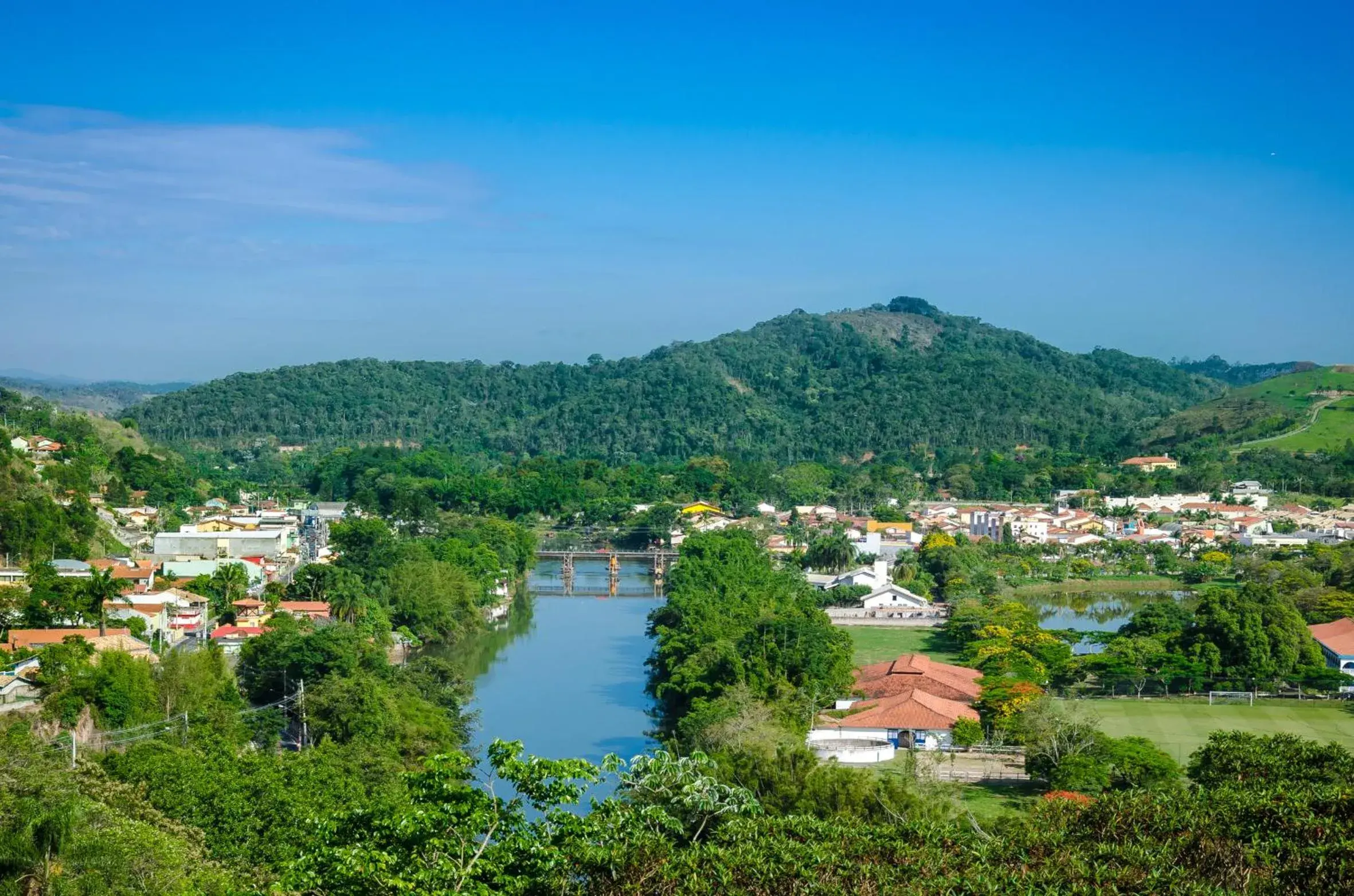 Natural landscape, Bird's-eye View in Guararema Parque Hotel