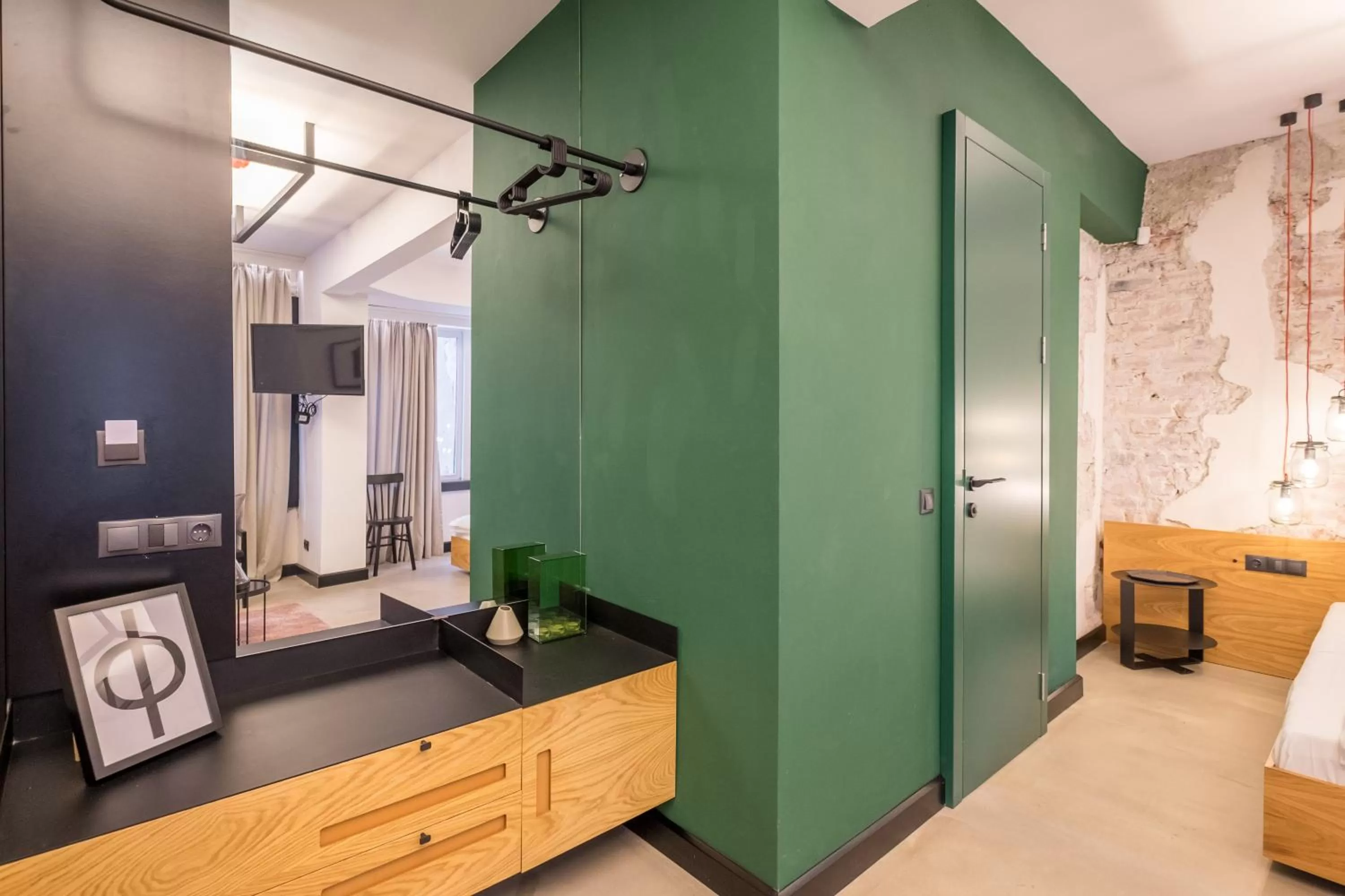 Bed in R34 Boutique Hotel