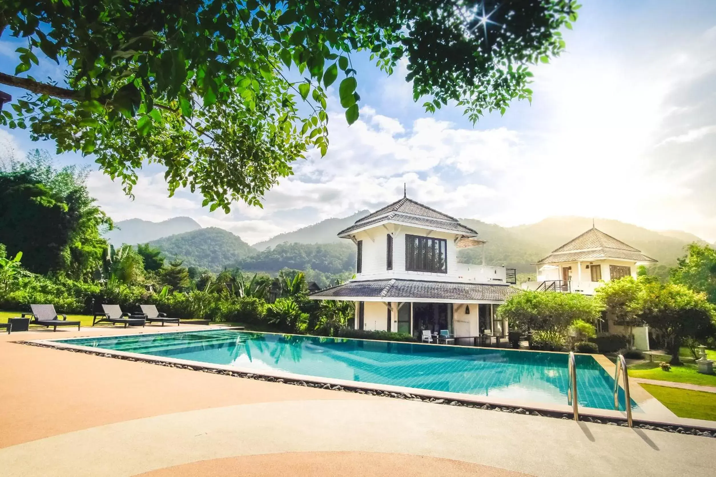 Winter, Property Building in Pai Vieng Fah Resort