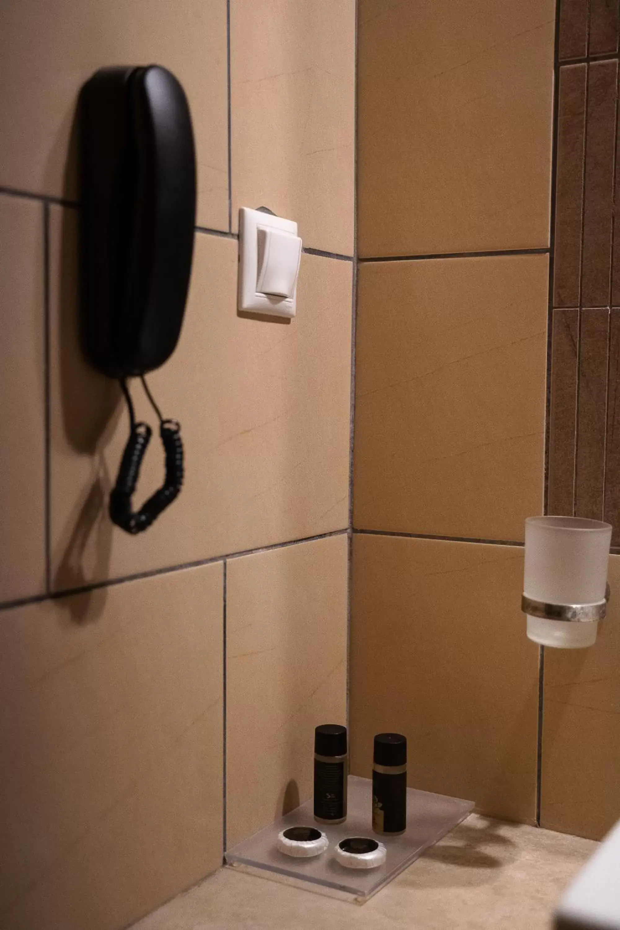 Bathroom in Hotel Antoniadis