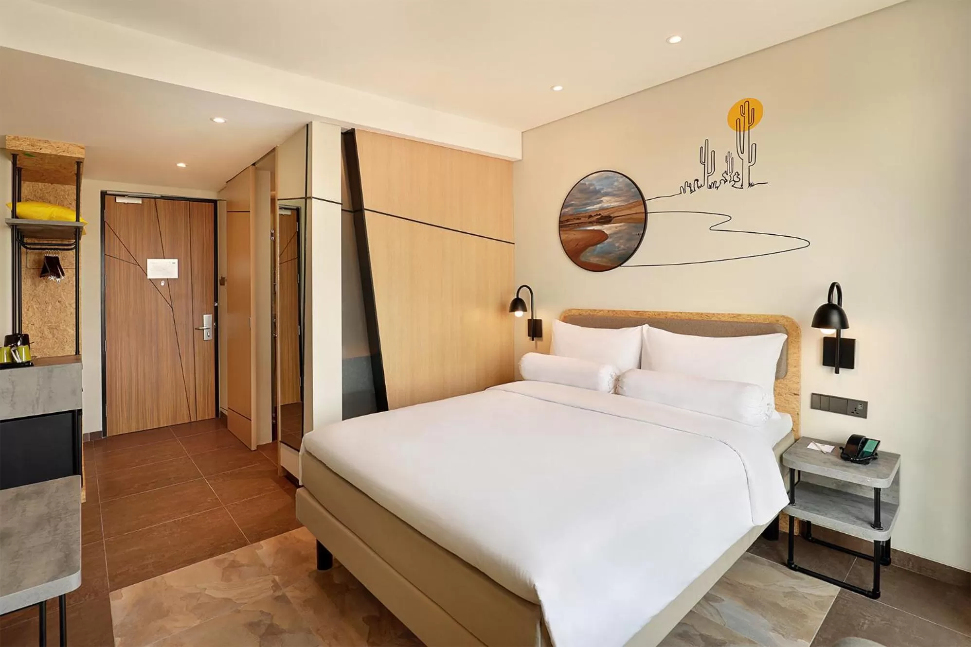 Bed in ibis Styles Jakarta Simatupang