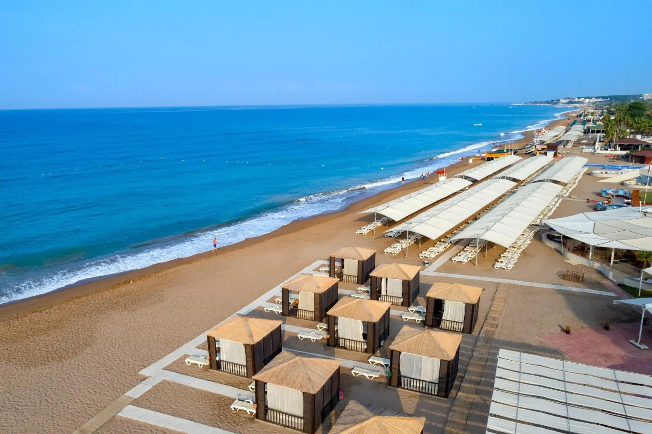 Bird's eye view, Beach in Seven Seas Hotel Blue - Ultra All Inclusive