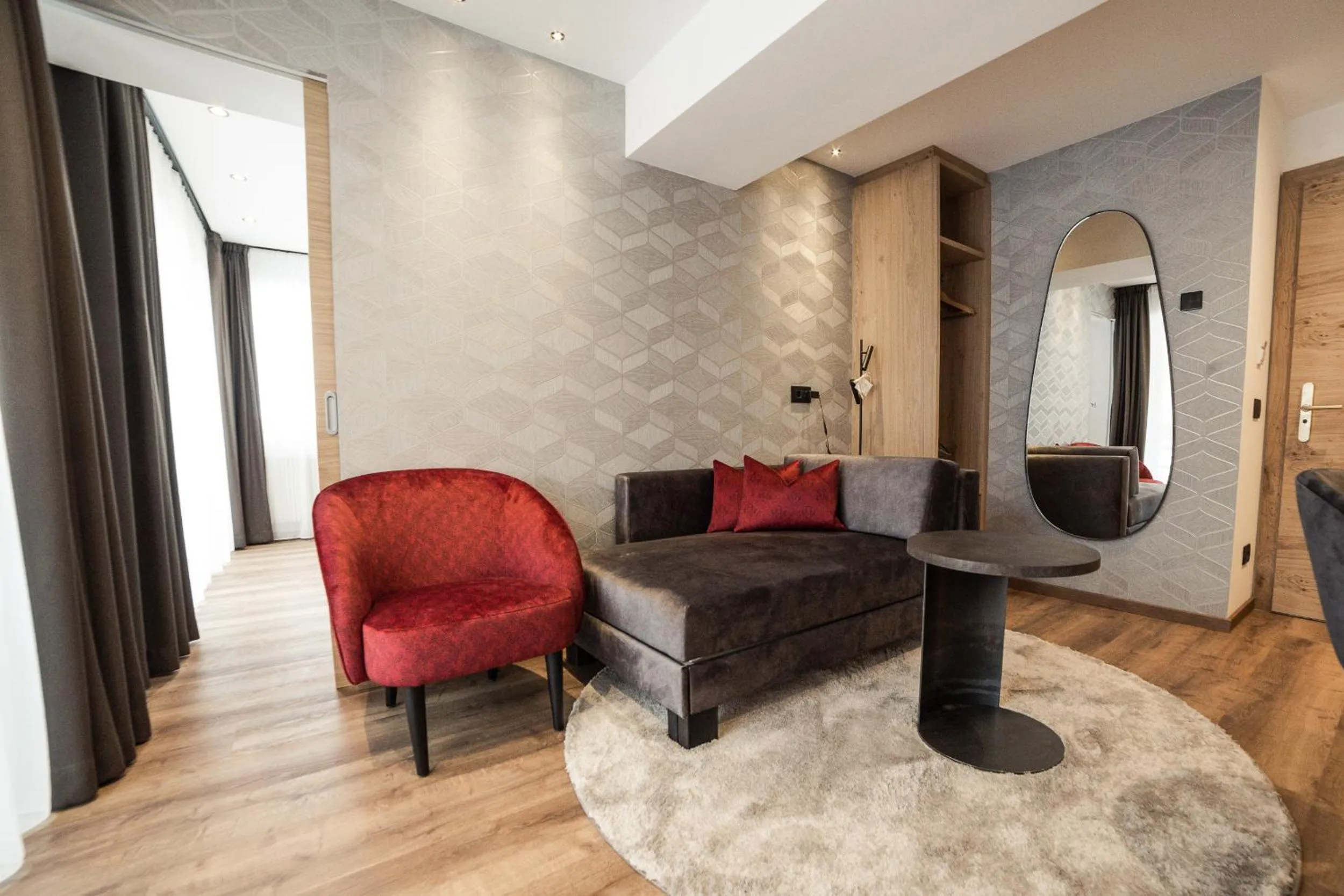 Decorative detail in Freina Mountain Lifestyle Hotel