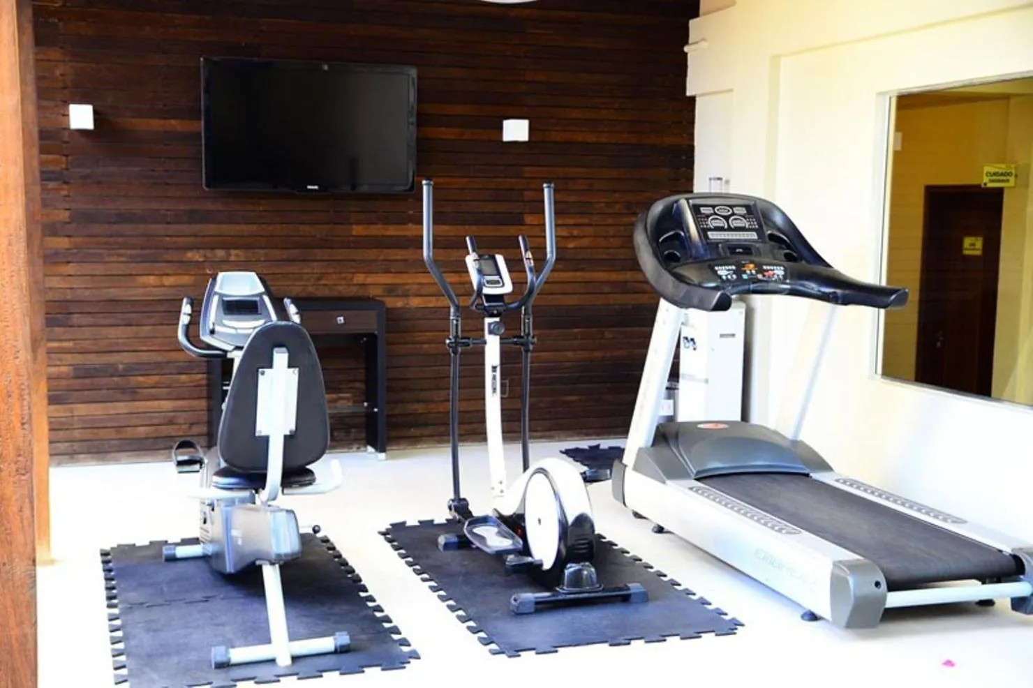 Fitness centre/facilities in Hotel Do Forte