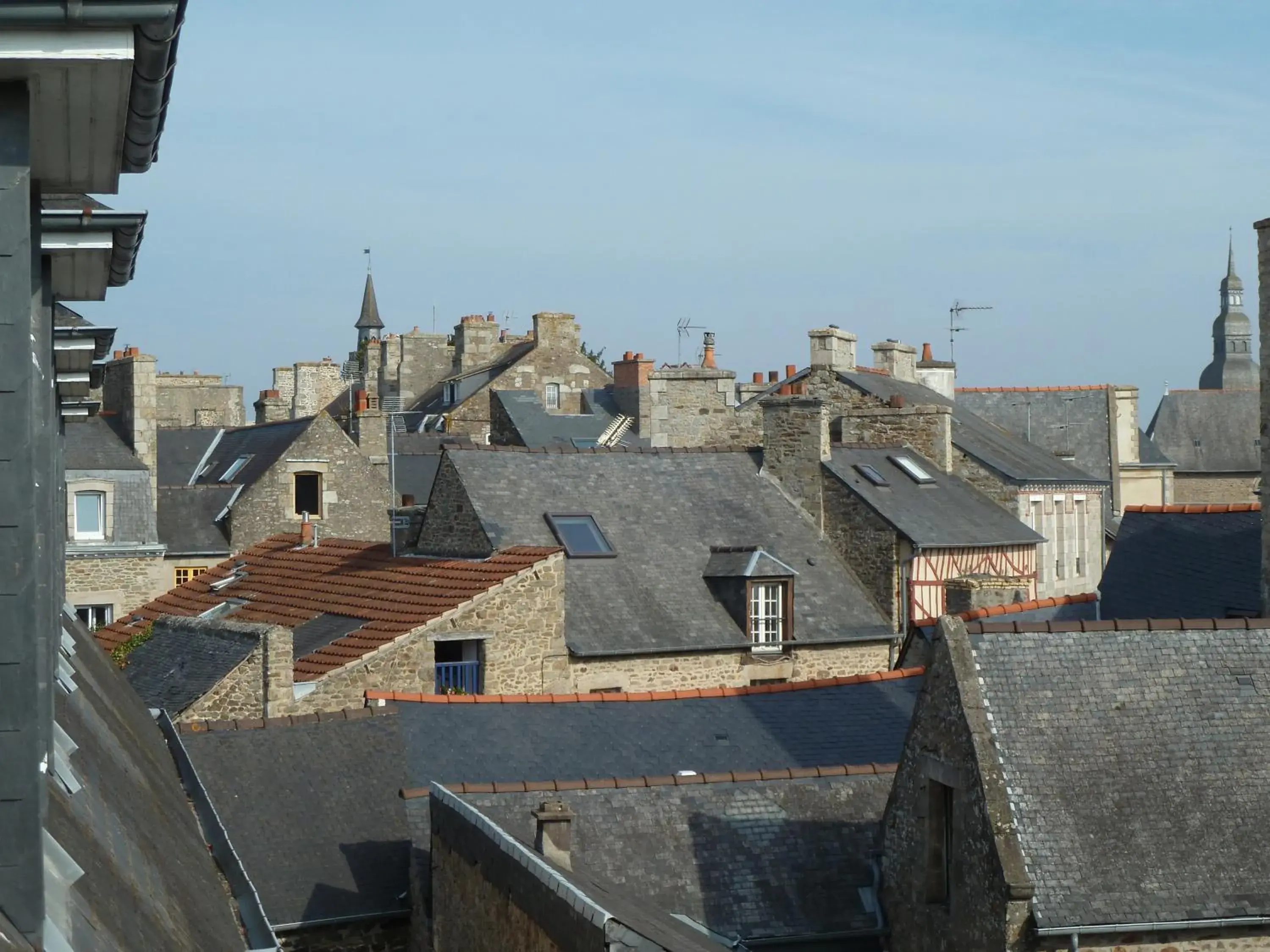 View (from property/room) in Hôtel du Château Dinan - Originals Boutique