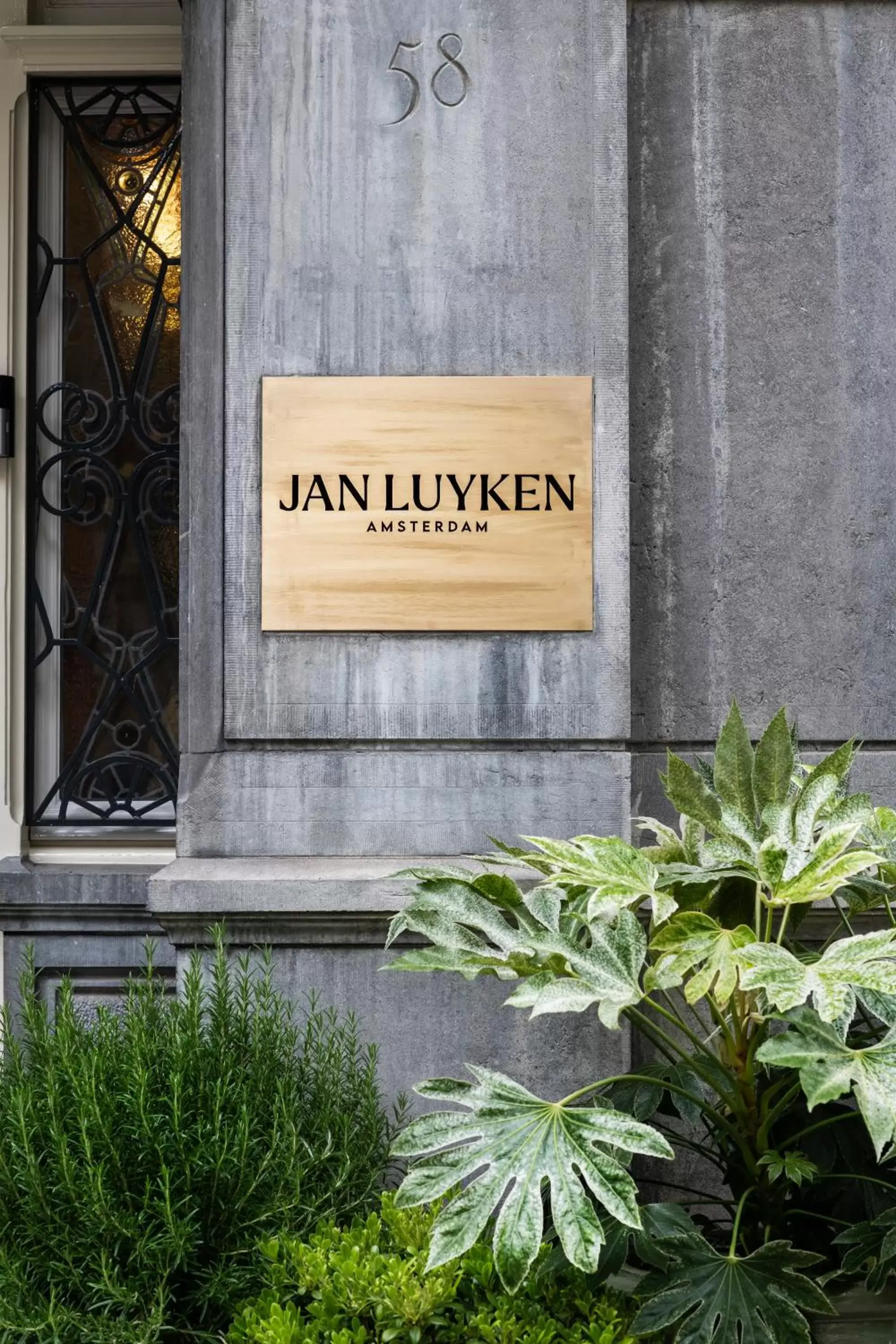 Property building, Property Logo/Sign in Jan Luyken Amsterdam