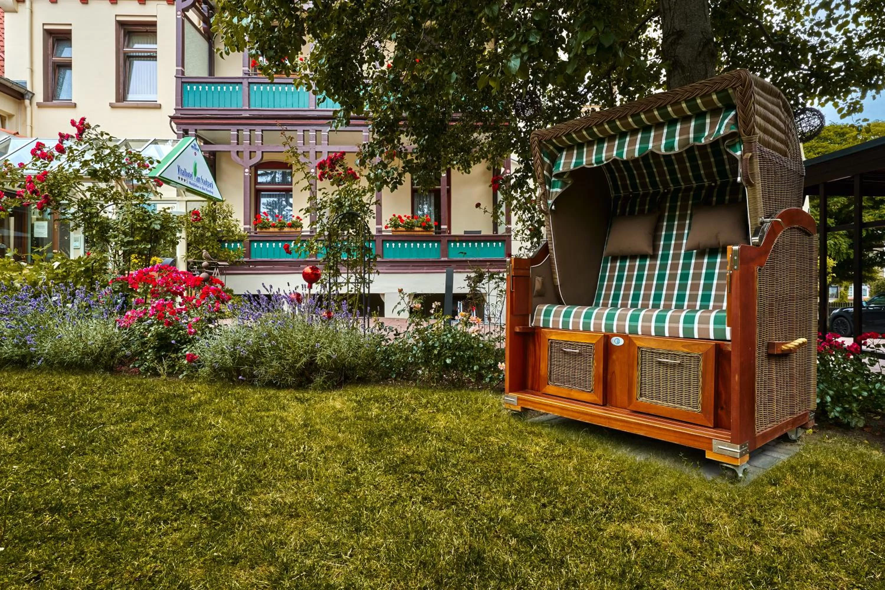 Garden in Vitalhotel am Stadtpark Superior