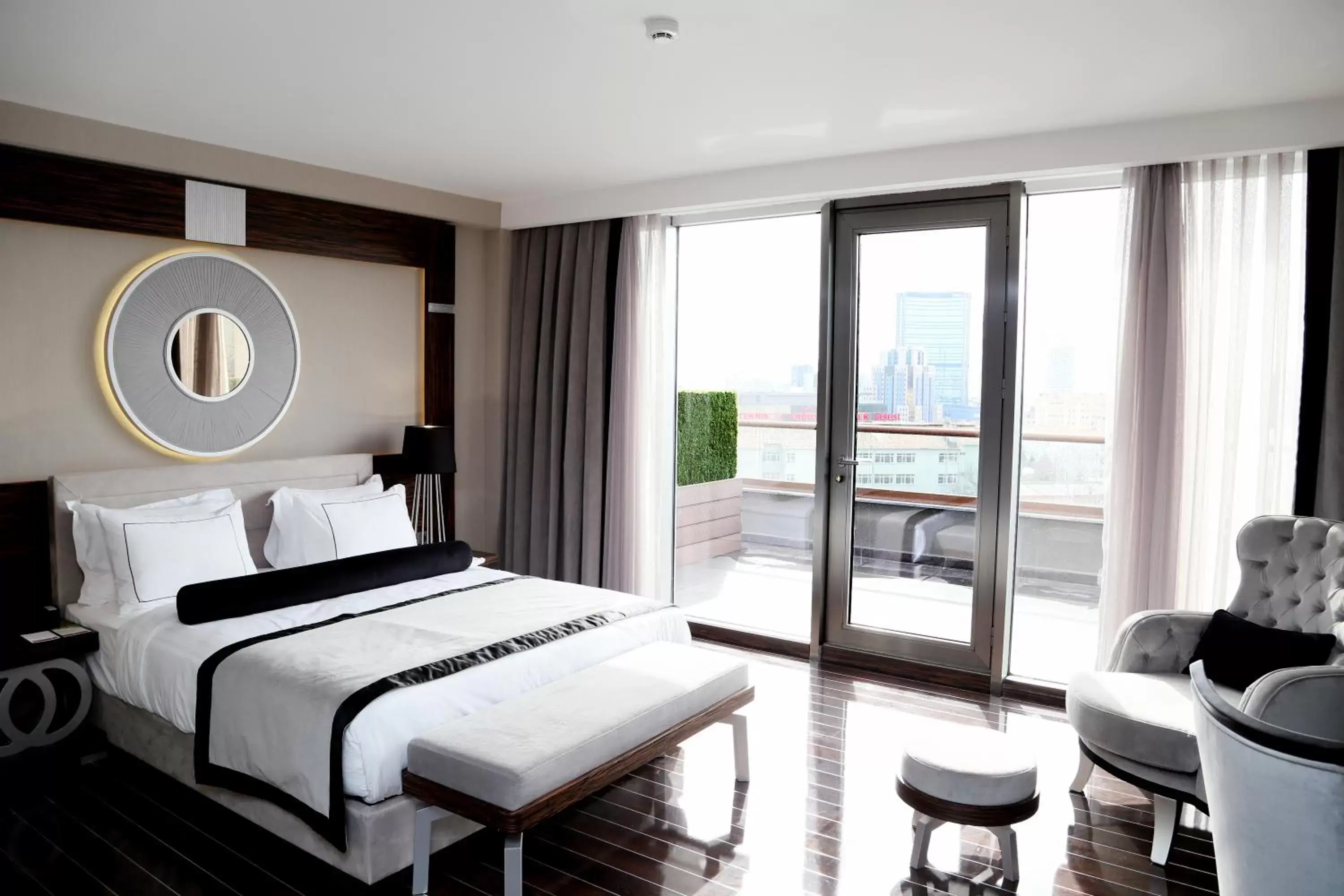 Balcony/Terrace in Ramada Hotel & Suites by Wyndham Istanbul- Sisli