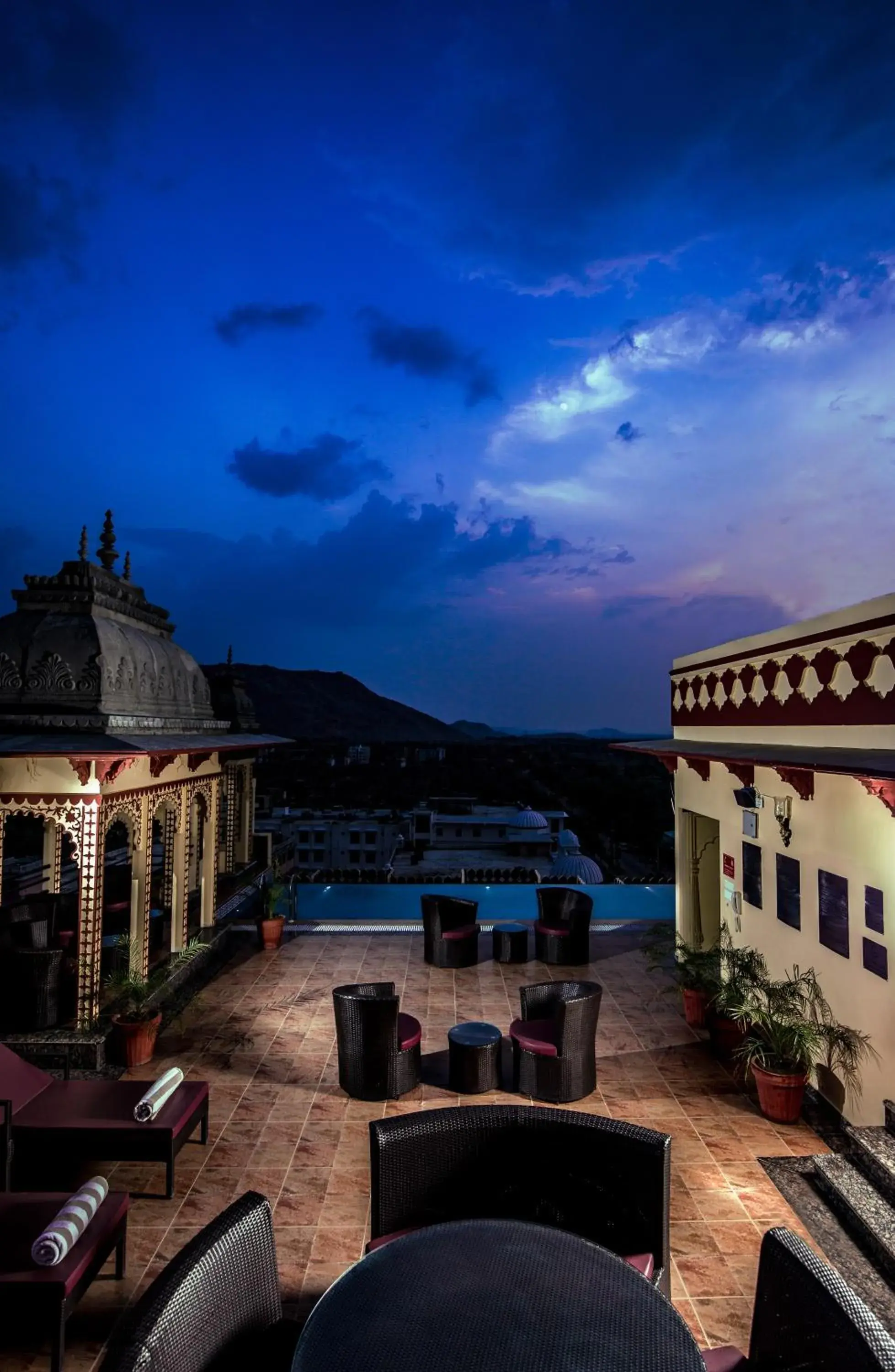 Swimming pool in Umaid Haveli Hotel & Resorts