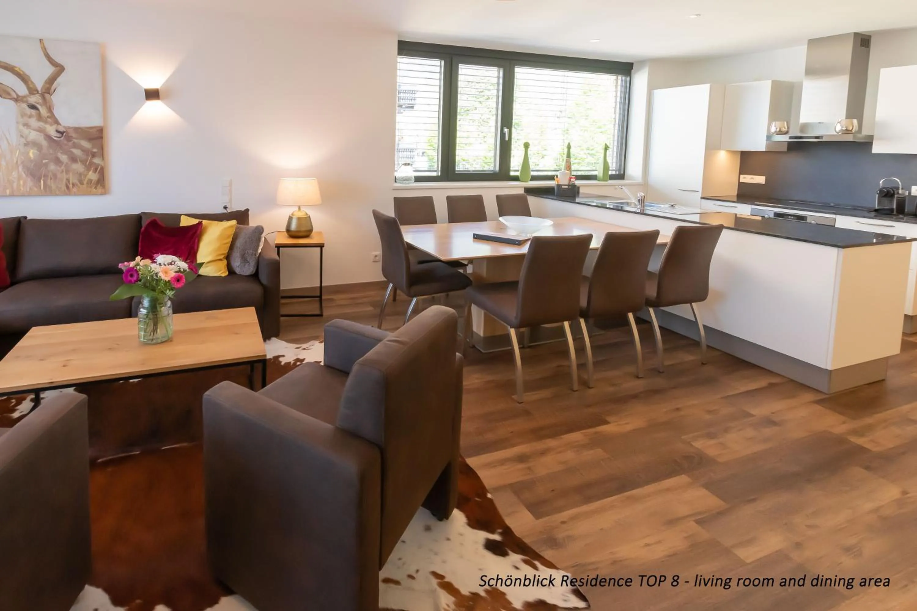 Living room, Seating Area in Schönblick Residence - Absolut Alpine Apartments