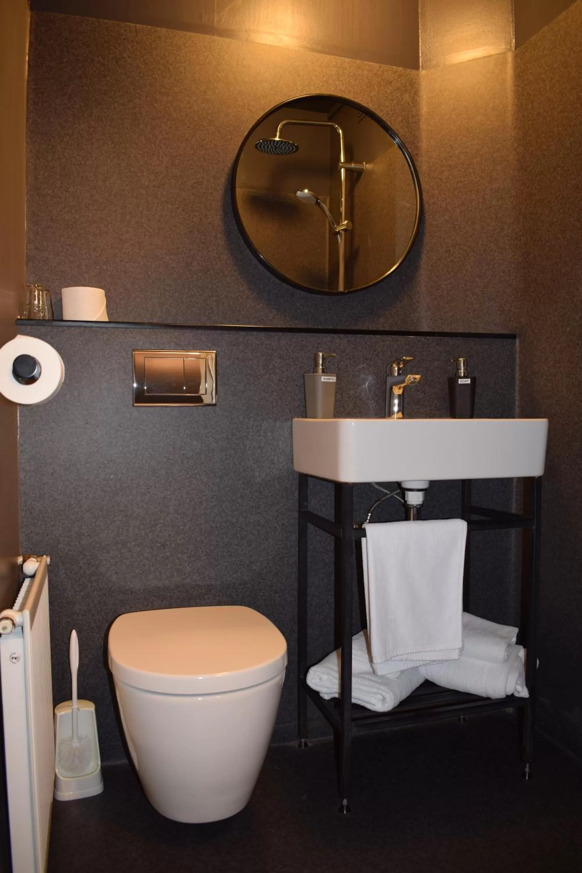 Shower in Hotel Leifur Eiriksson