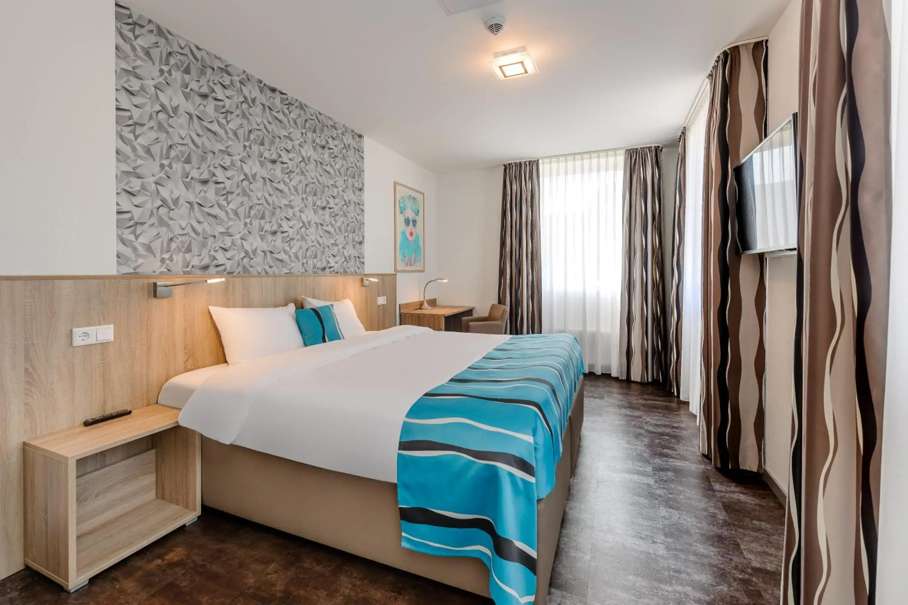 Bedroom, Bed in ibis Styles Arnsberg Sauerland