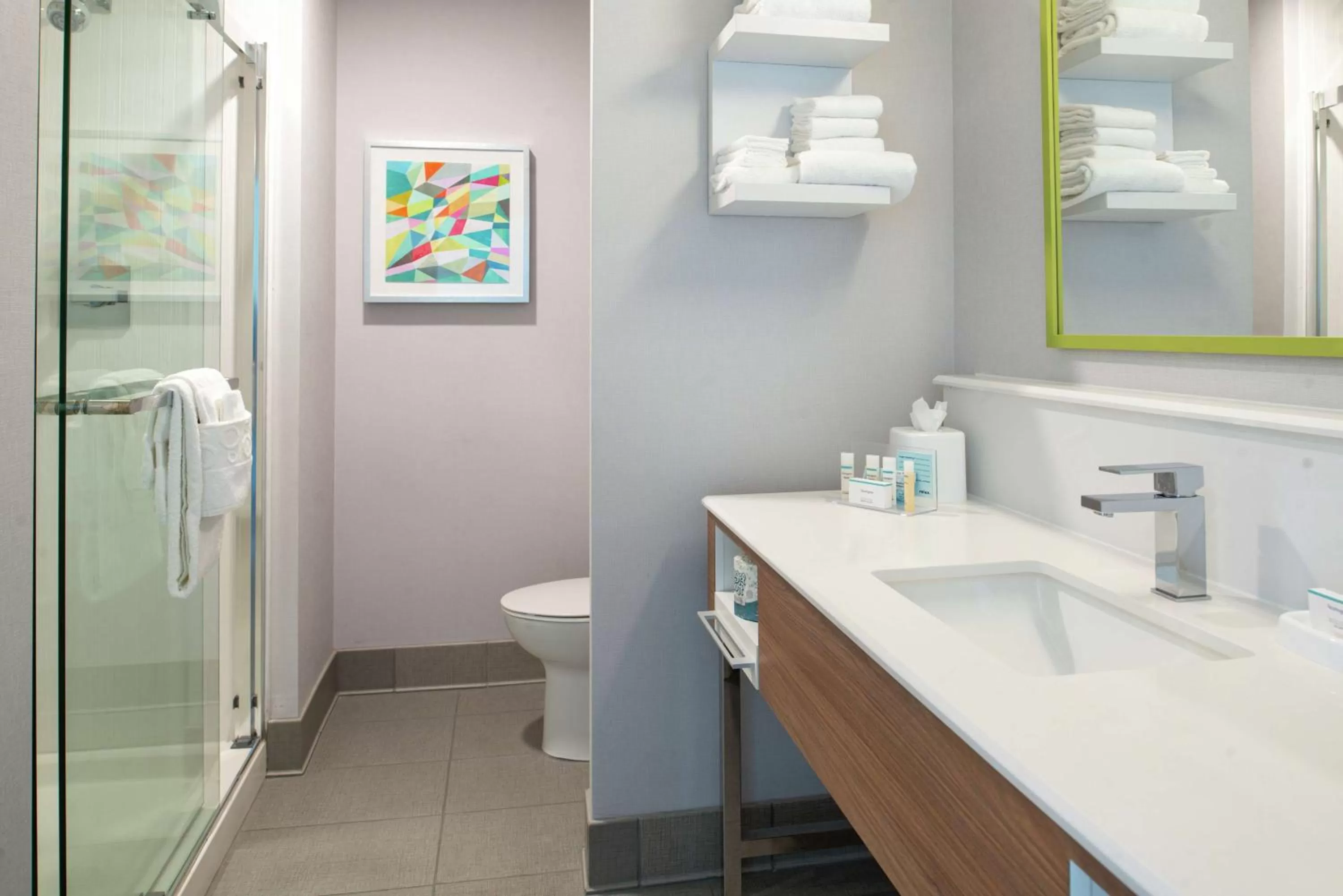 Bathroom in Hampton Inn Tampa Downtown Channel District