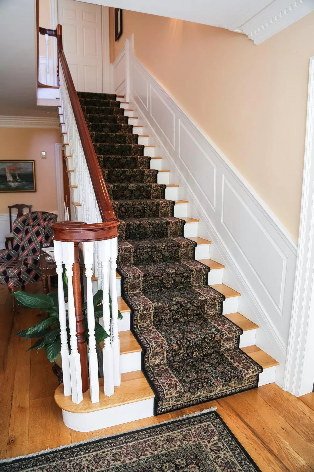 Decorative detail in Compass Rose Inn