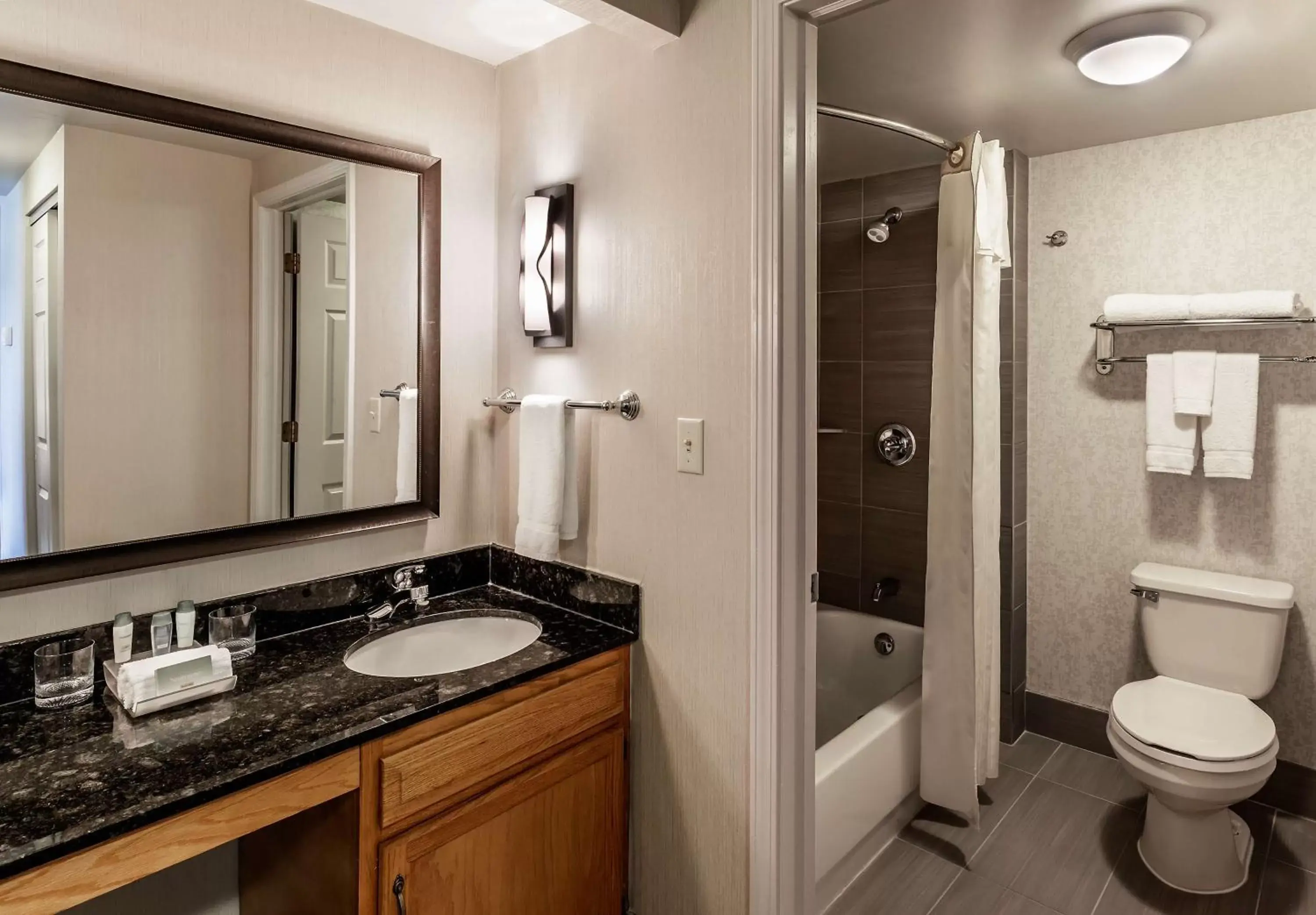 Bathroom in Homewood Suites by Hilton Buffalo/Airport