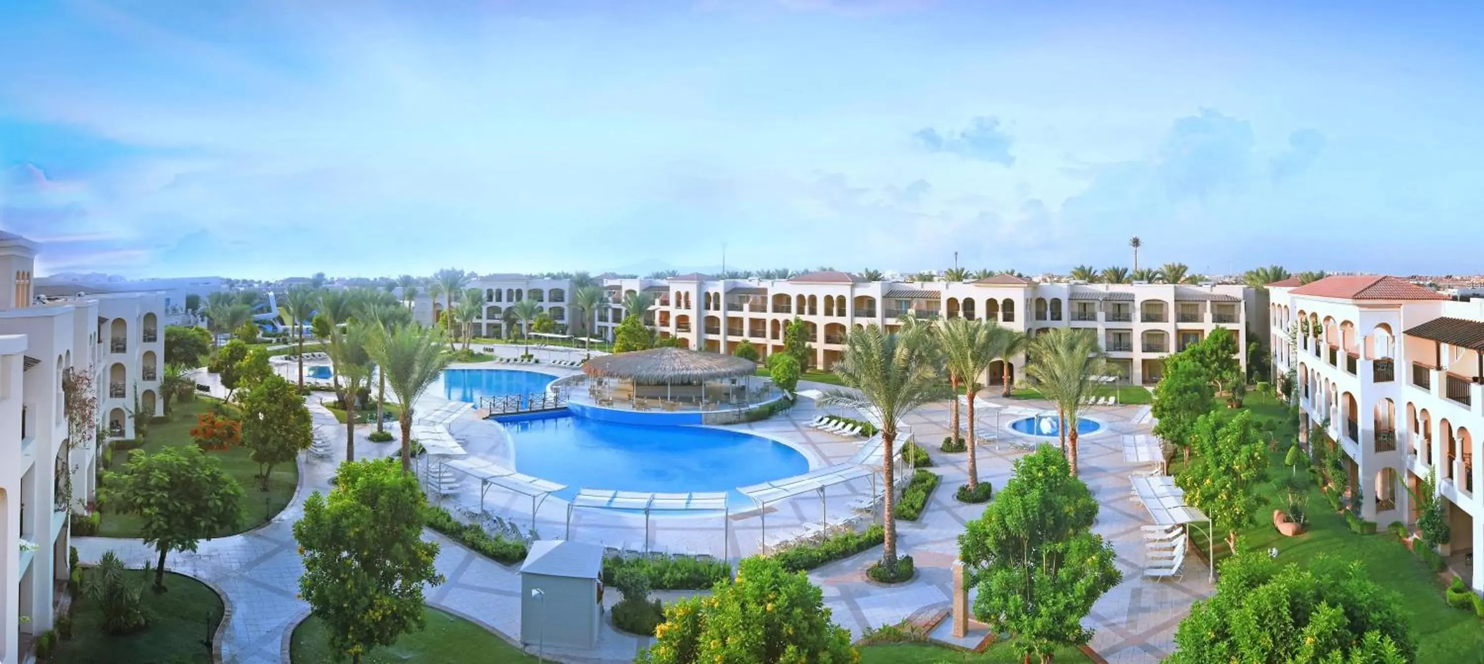 Swimming pool, Pool View in Jaz Mirabel Resort