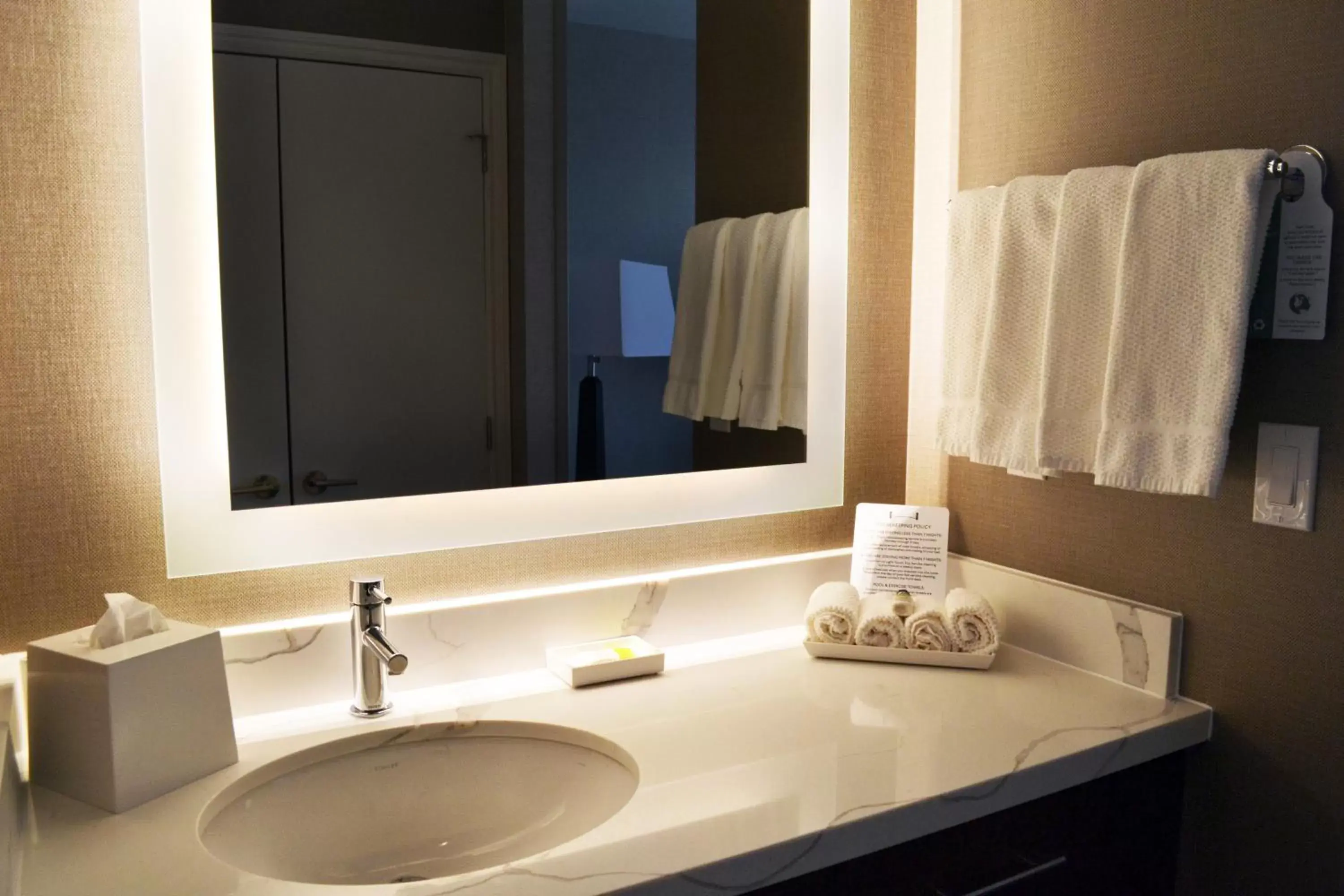 Bedroom, Bathroom in Staybridge Suites - Red Deer North, an IHG Hotel