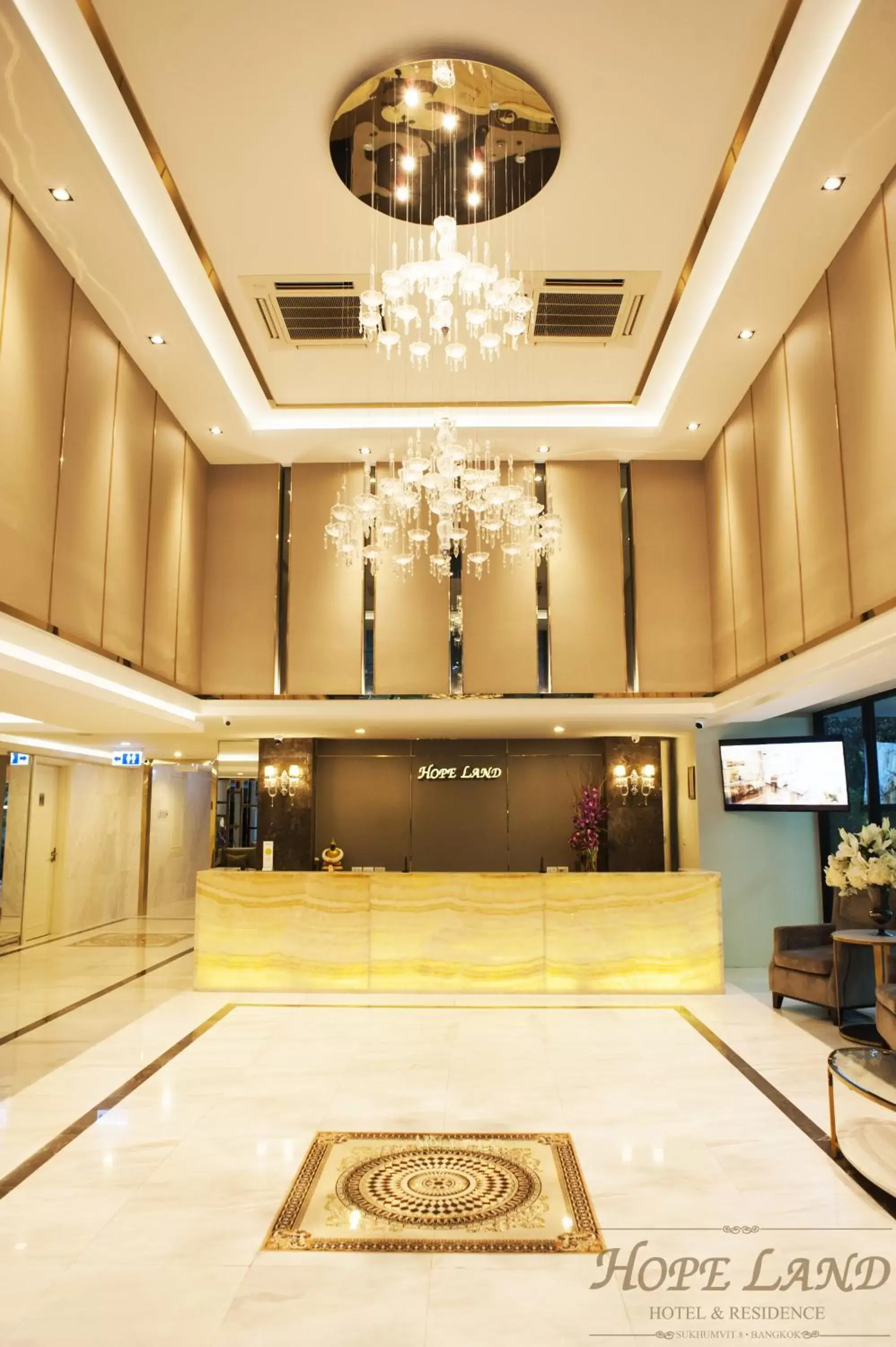 Lobby or reception, Lobby/Reception in Hope Land Hotel Sukhumvit 8