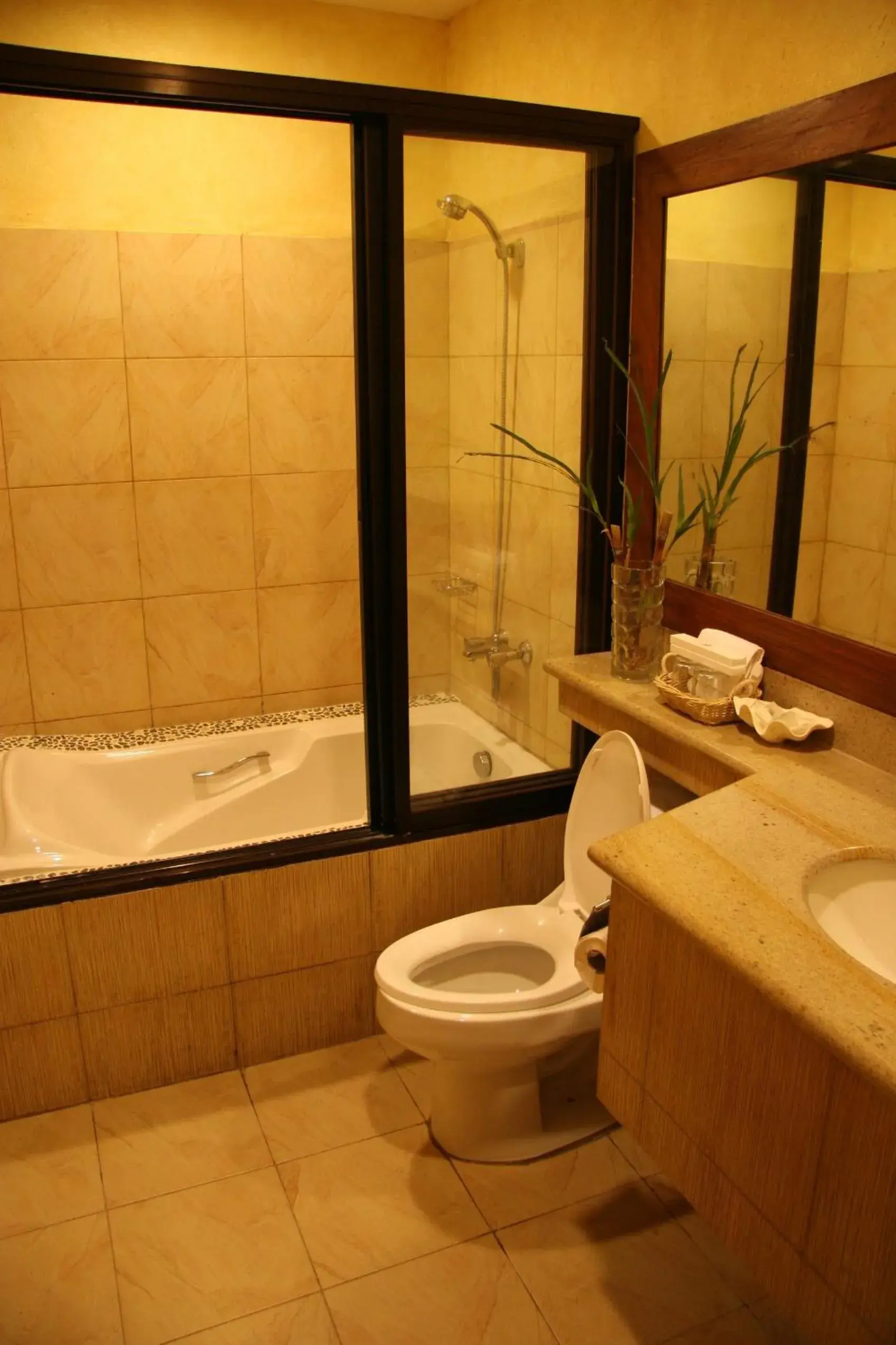 Bathroom in Java Hotel