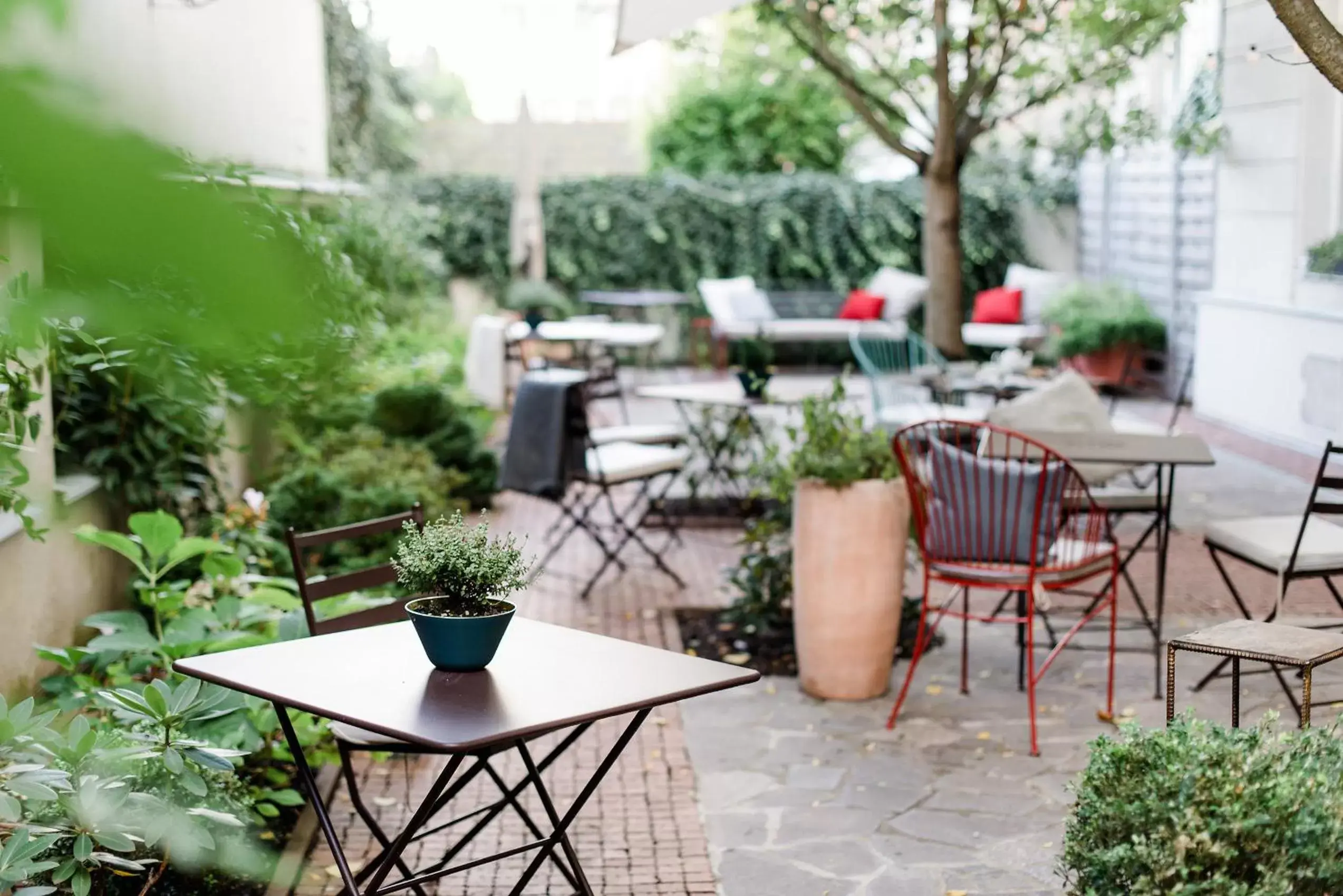 Patio, Restaurant/Places to Eat in Boutique Hotel Klarov