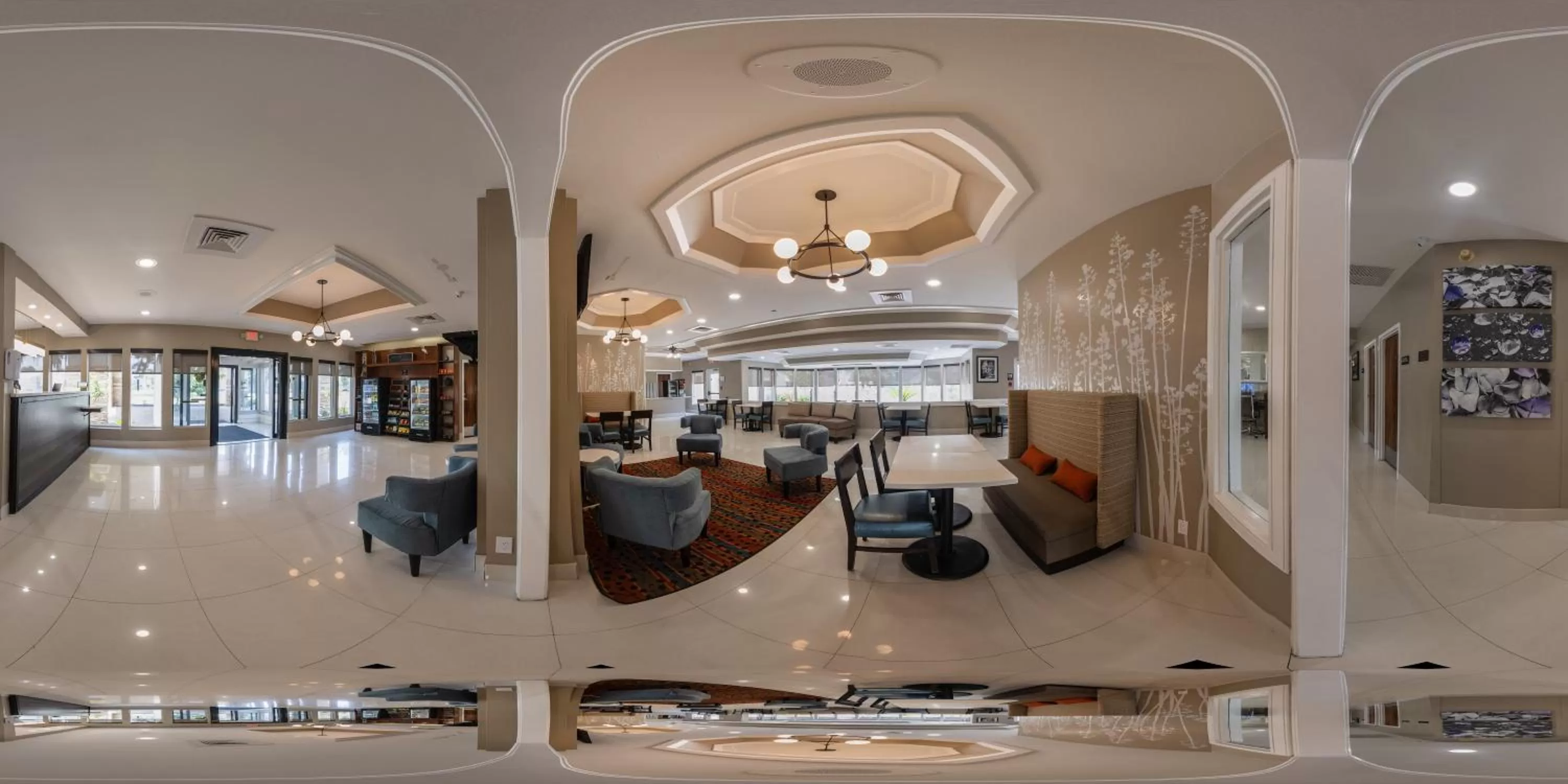 Lobby or reception in MainStay Suites Savannah Midtown