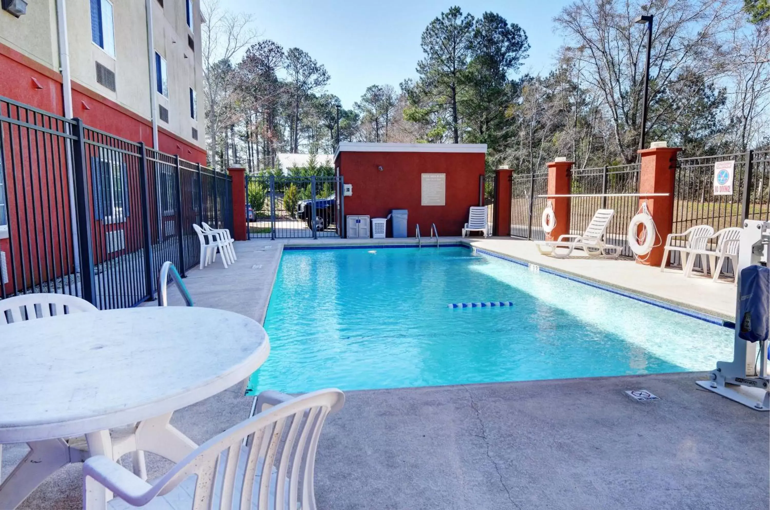 Swimming Pool in Candlewood Suites Enterprise, an IHG Hotel