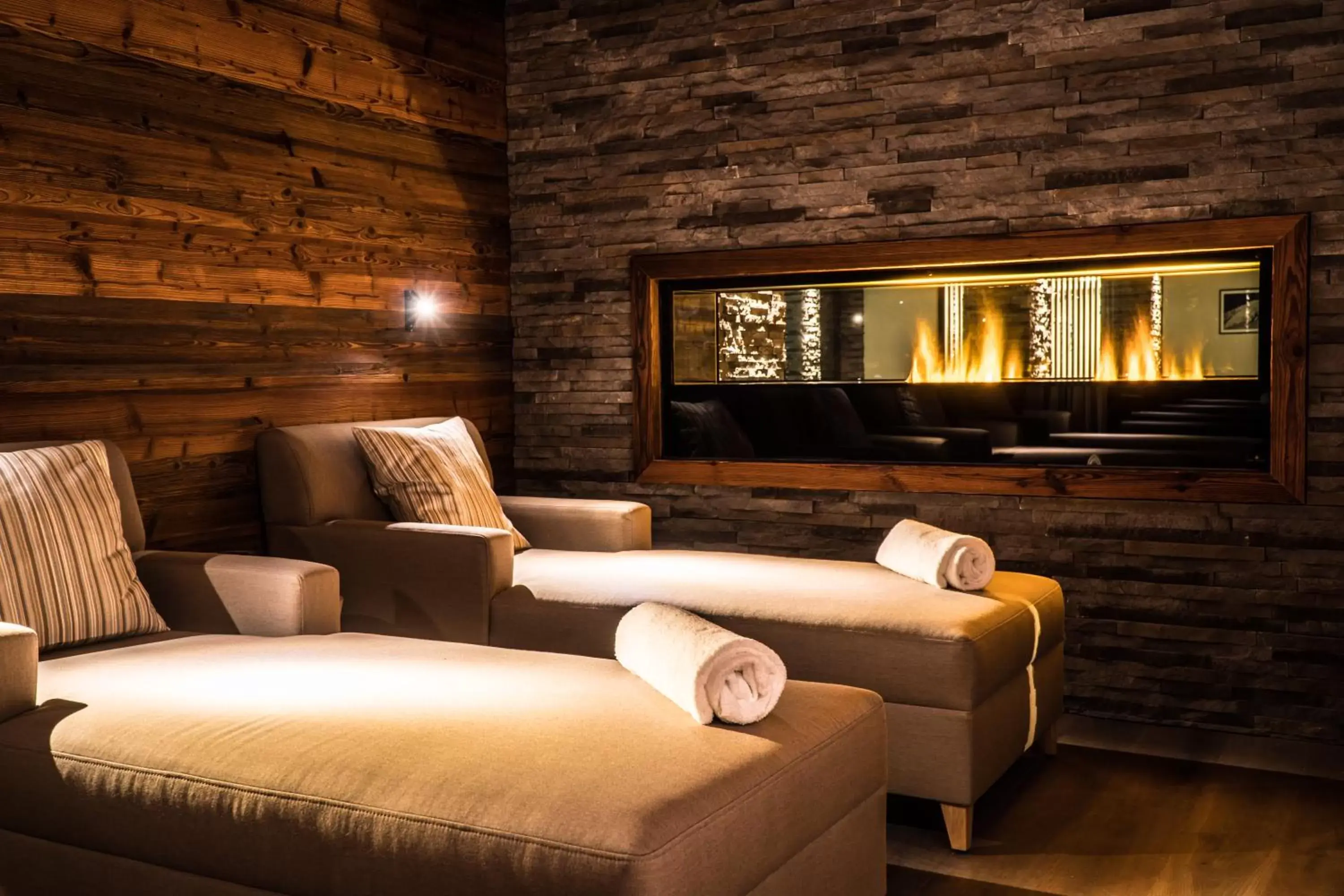 Spa and wellness centre/facilities in The Capra Saas-Fee