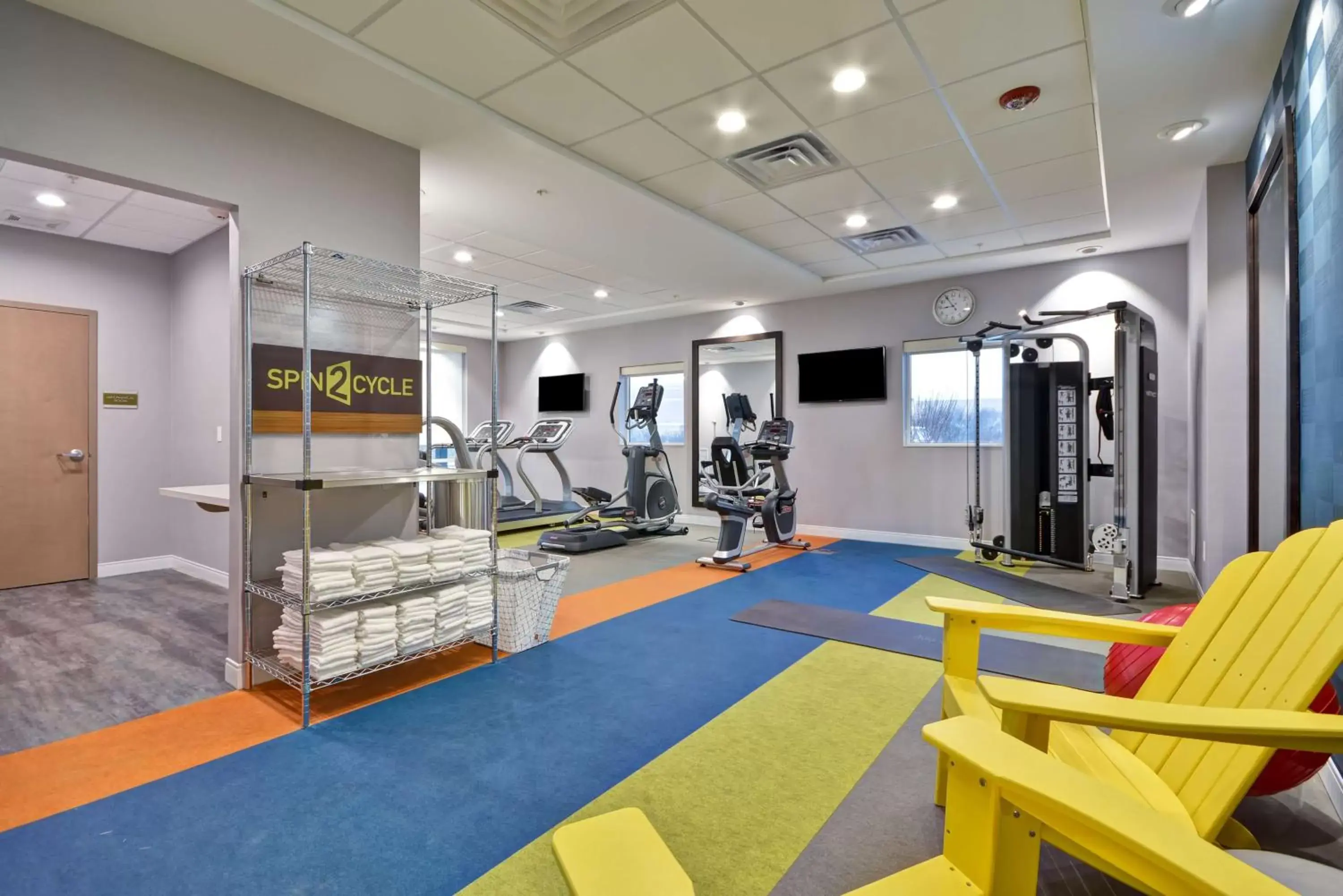 Fitness centre/facilities, Fitness Center/Facilities in Home 2 Suites By Hilton Jackson
