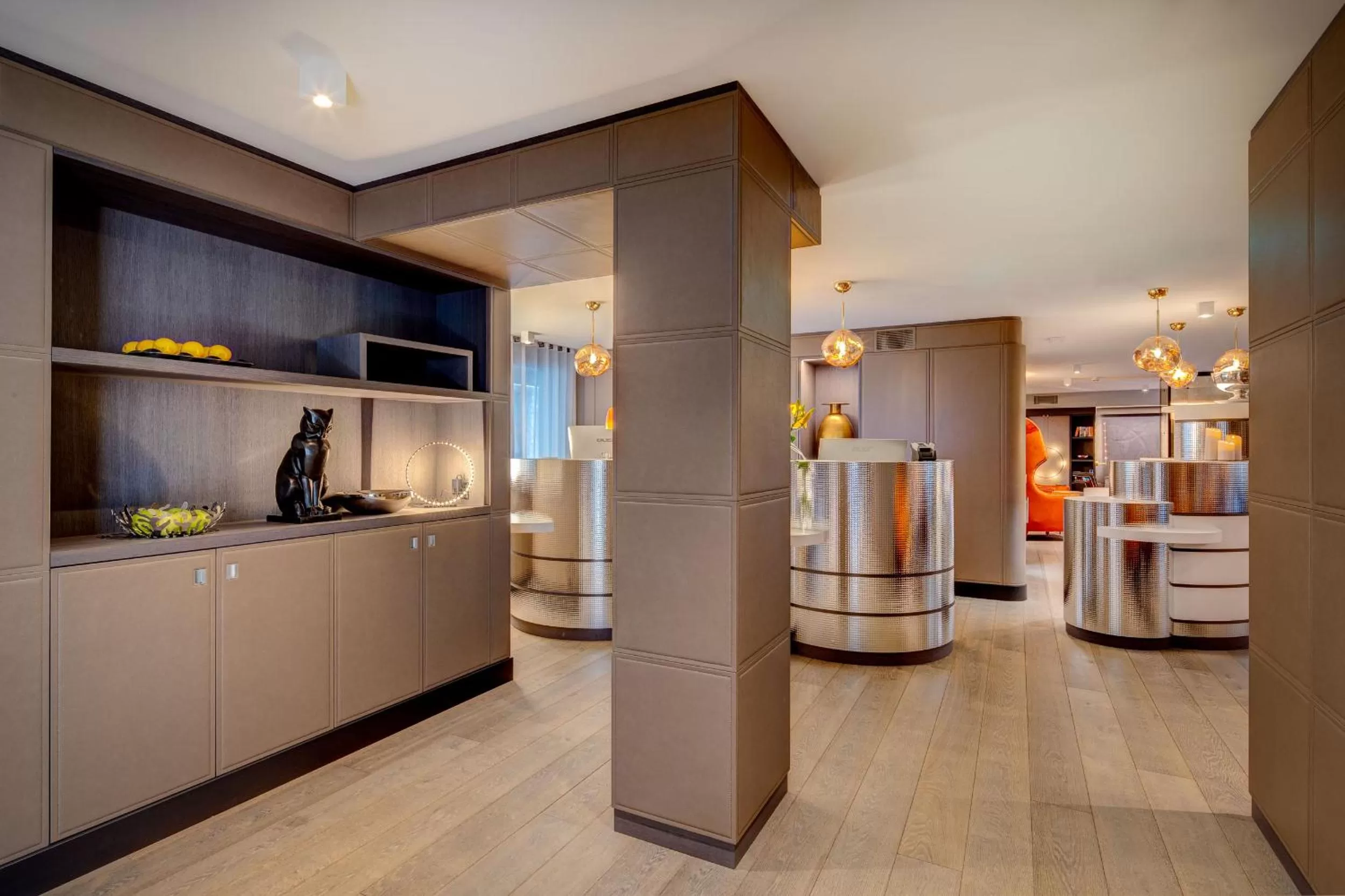Lobby or reception in Design Hotel f6